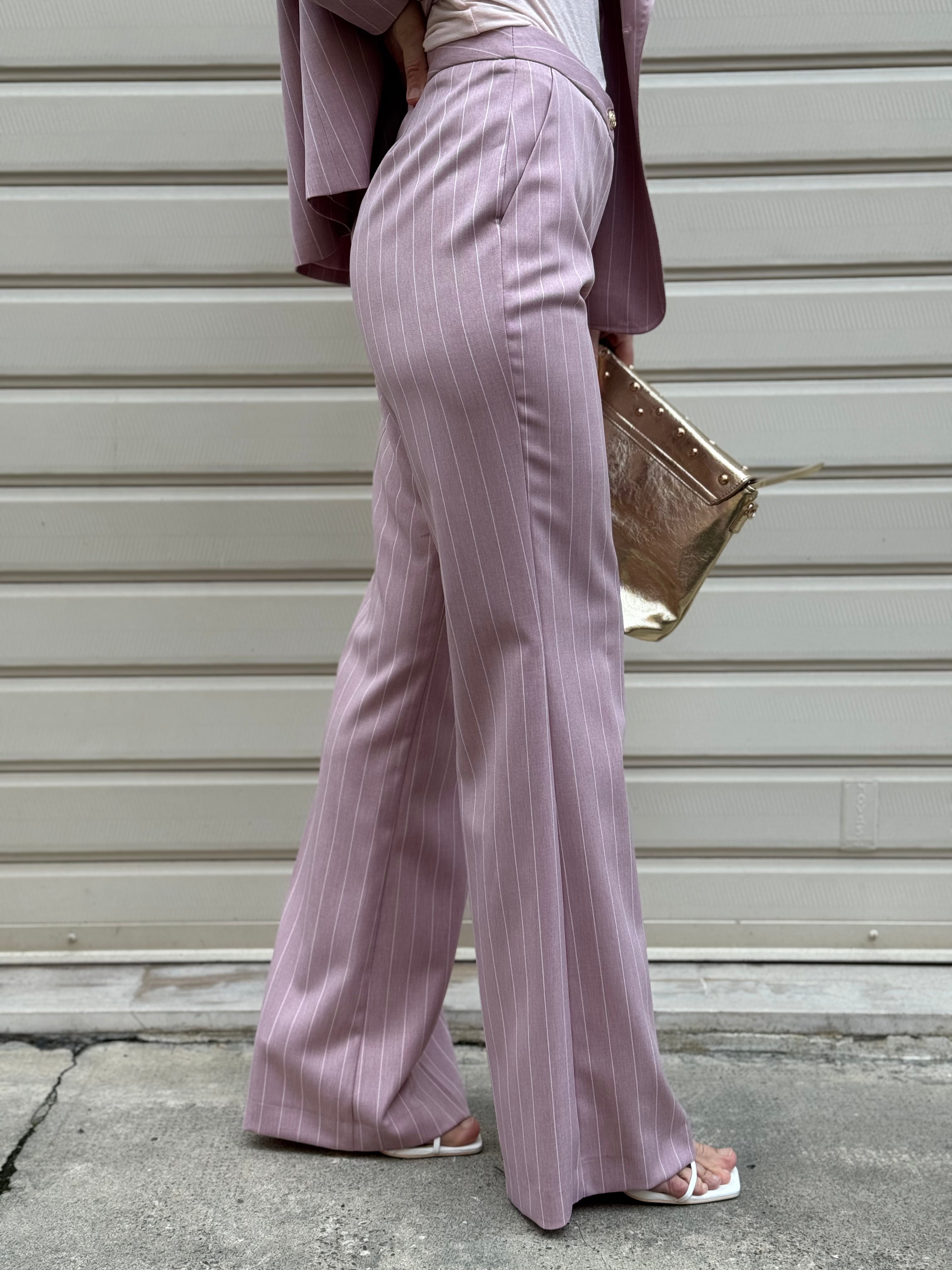 Pantalone gessato Artigli