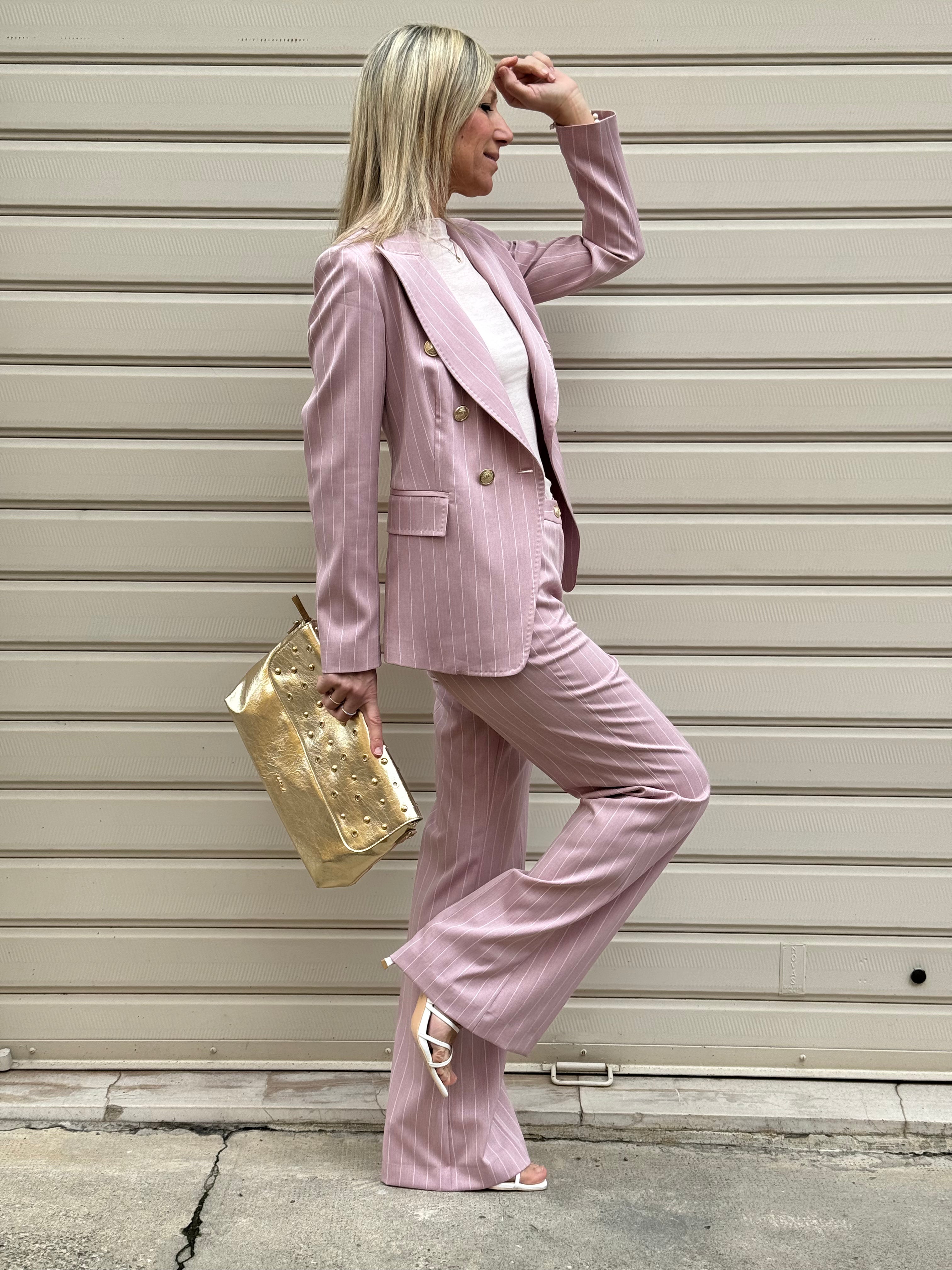 Pantalone gessato Artigli