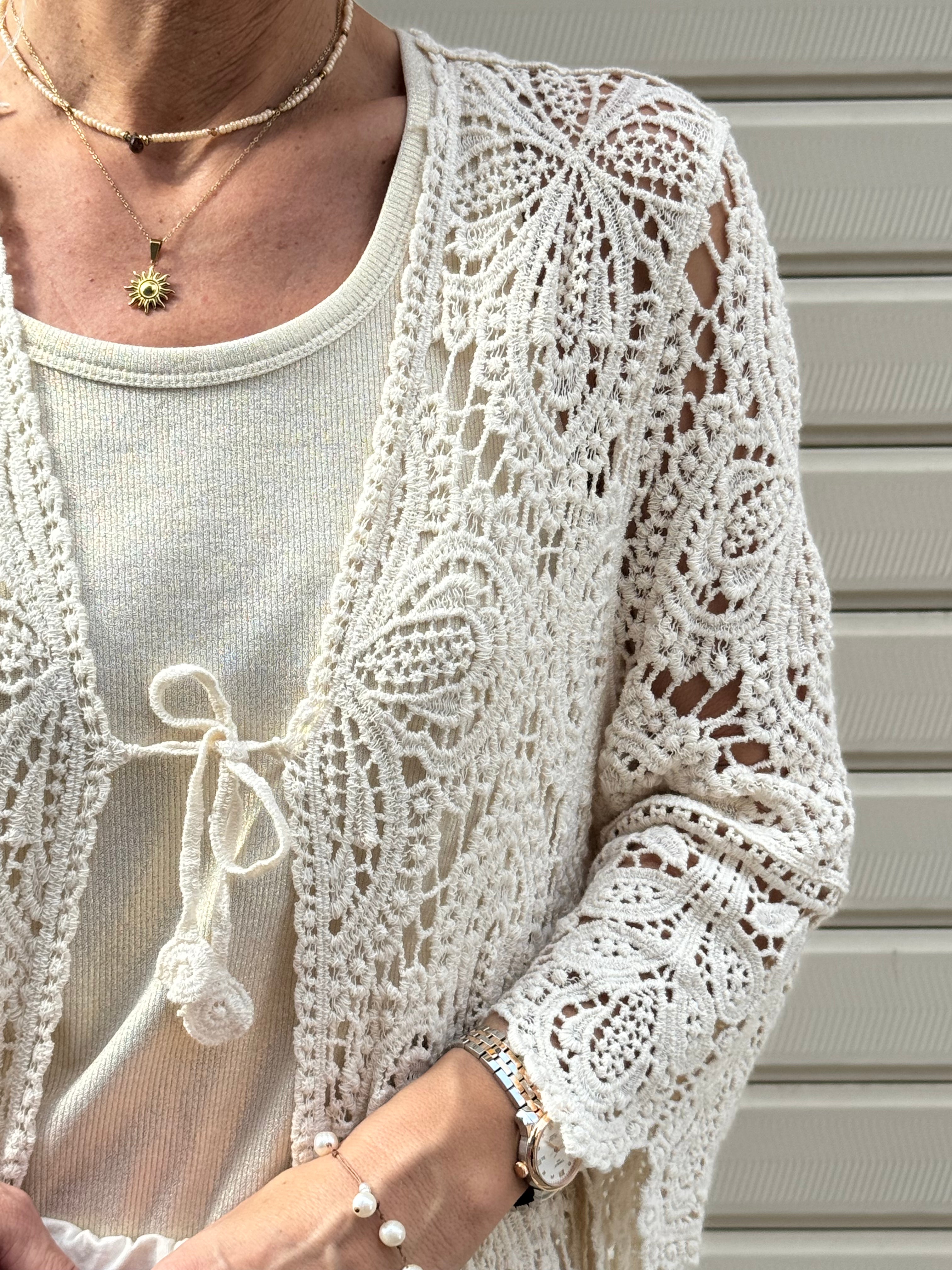 Maxi Cardigan Crochet