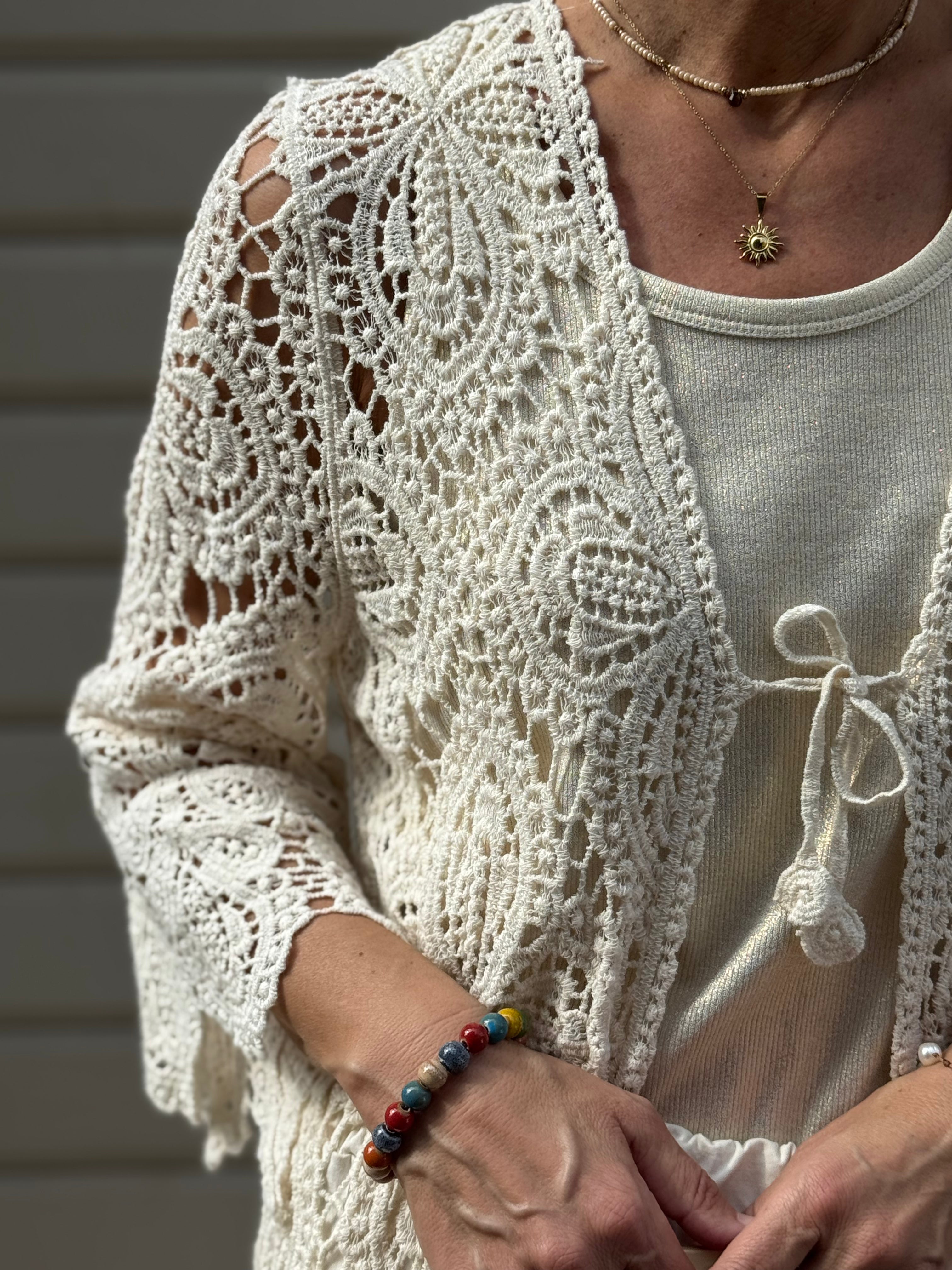Maxi Cardigan Crochet