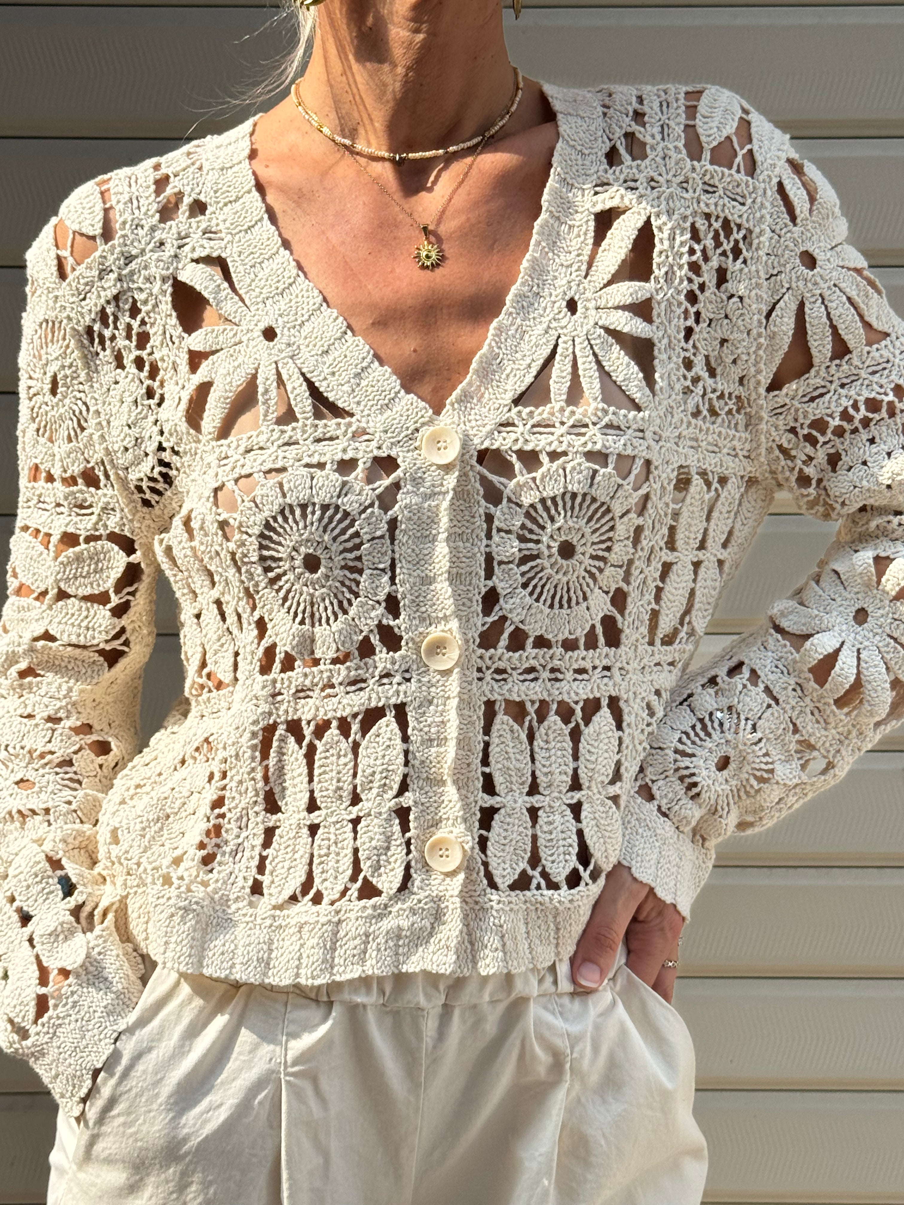 Cardigan Crochet