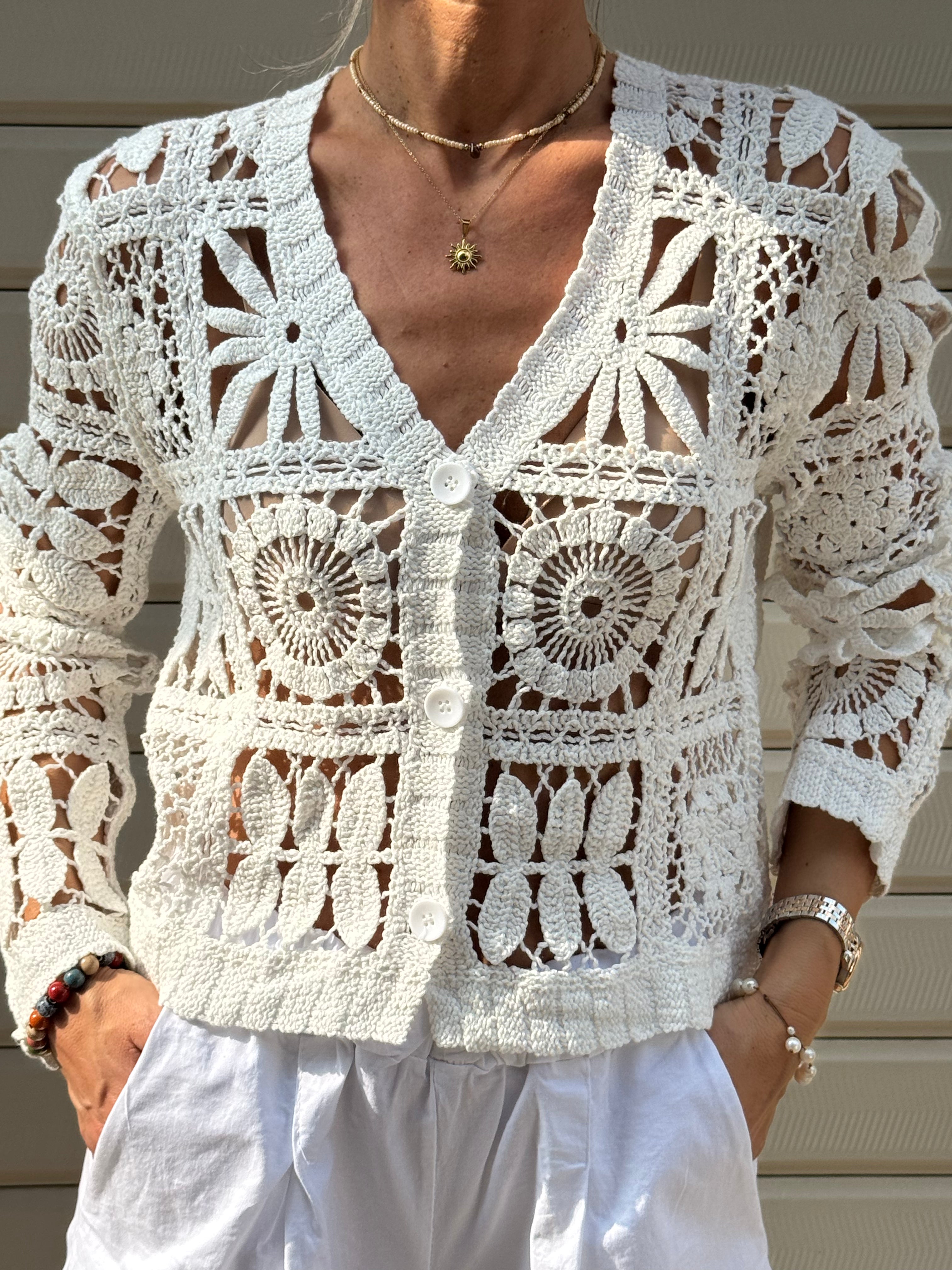 Cardigan Crochet