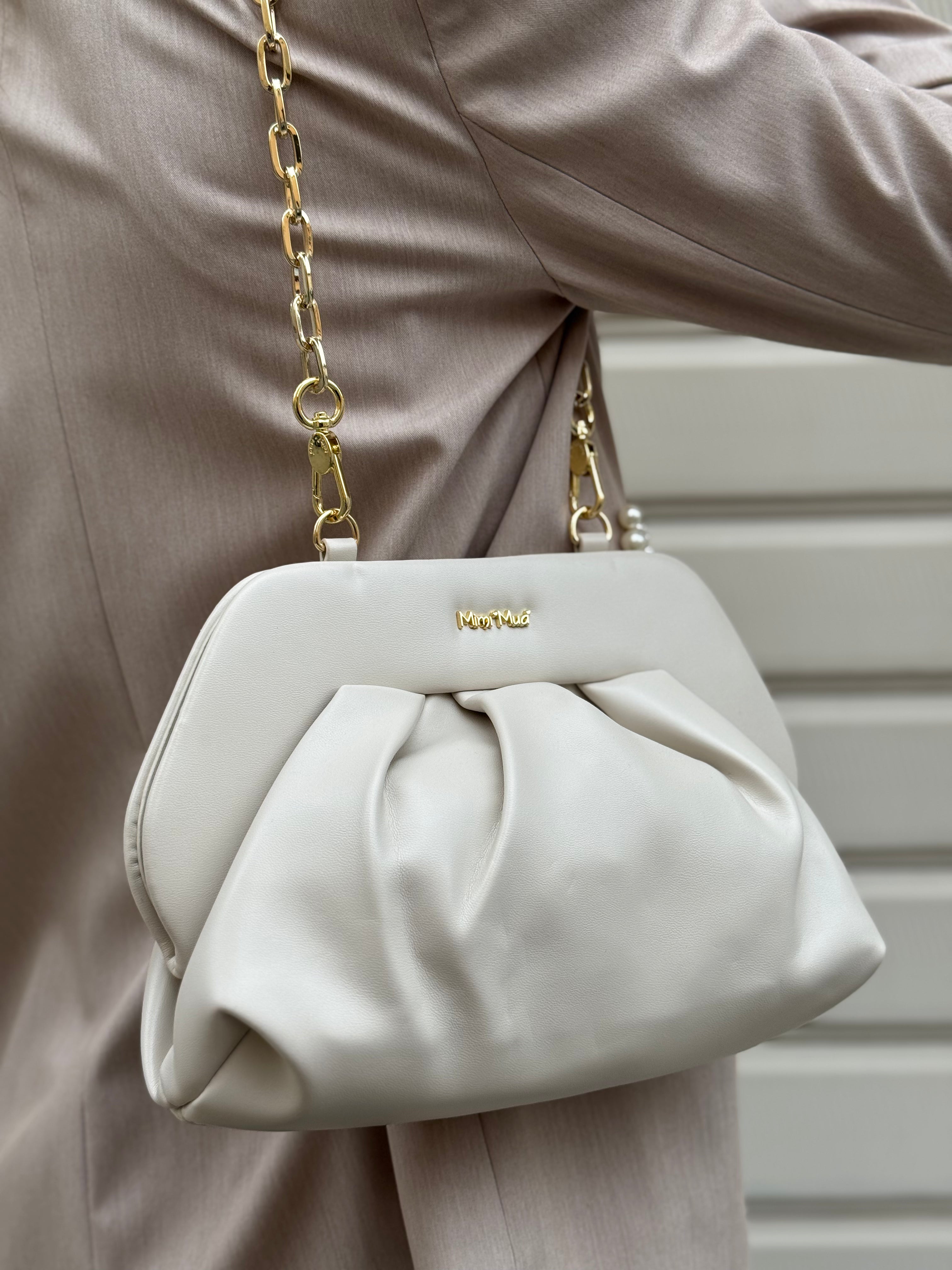 Borsa clutch bombata