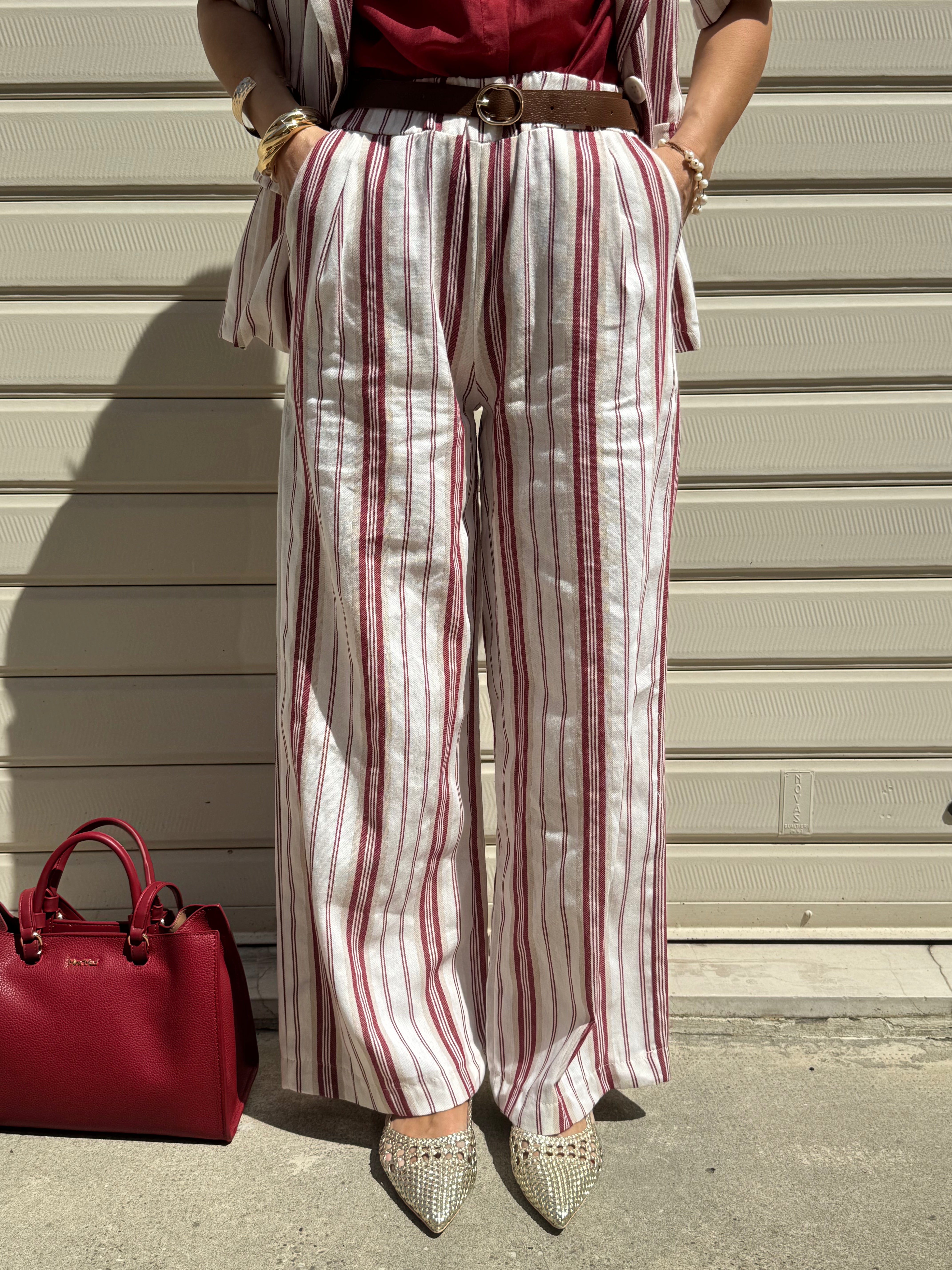 Pantalone Clio righe