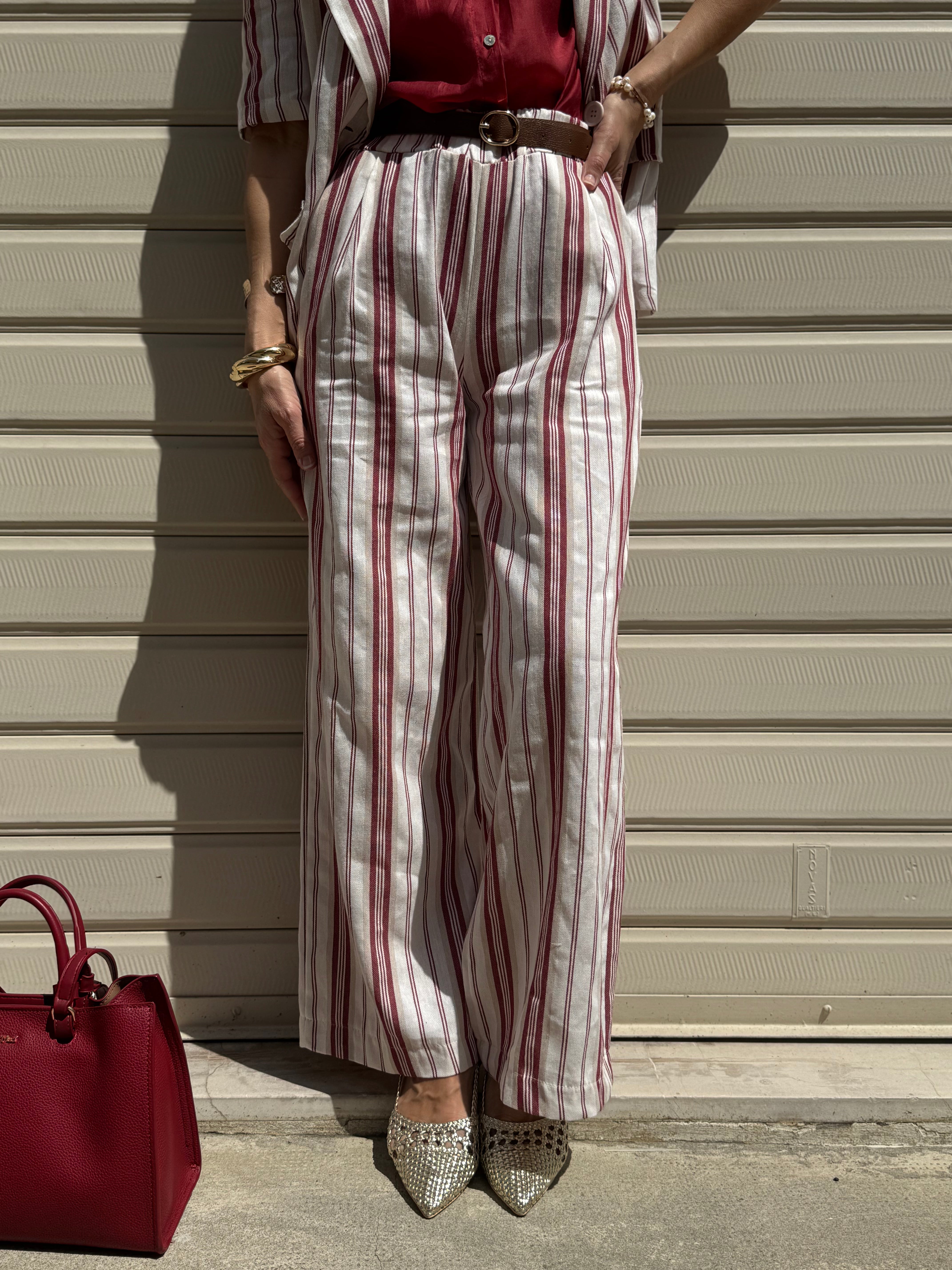 Pantalone Clio righe