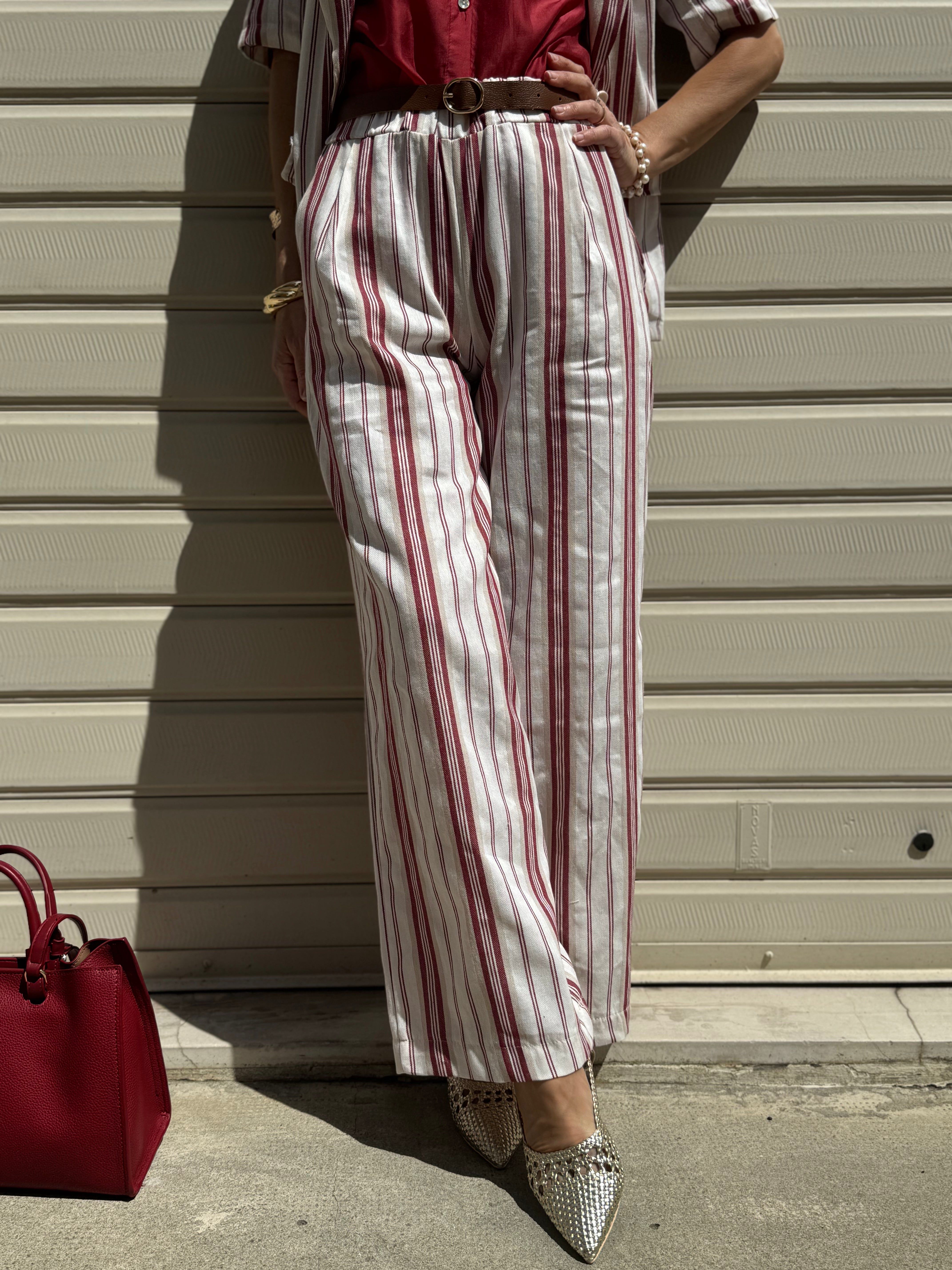 Pantalone Clio righe