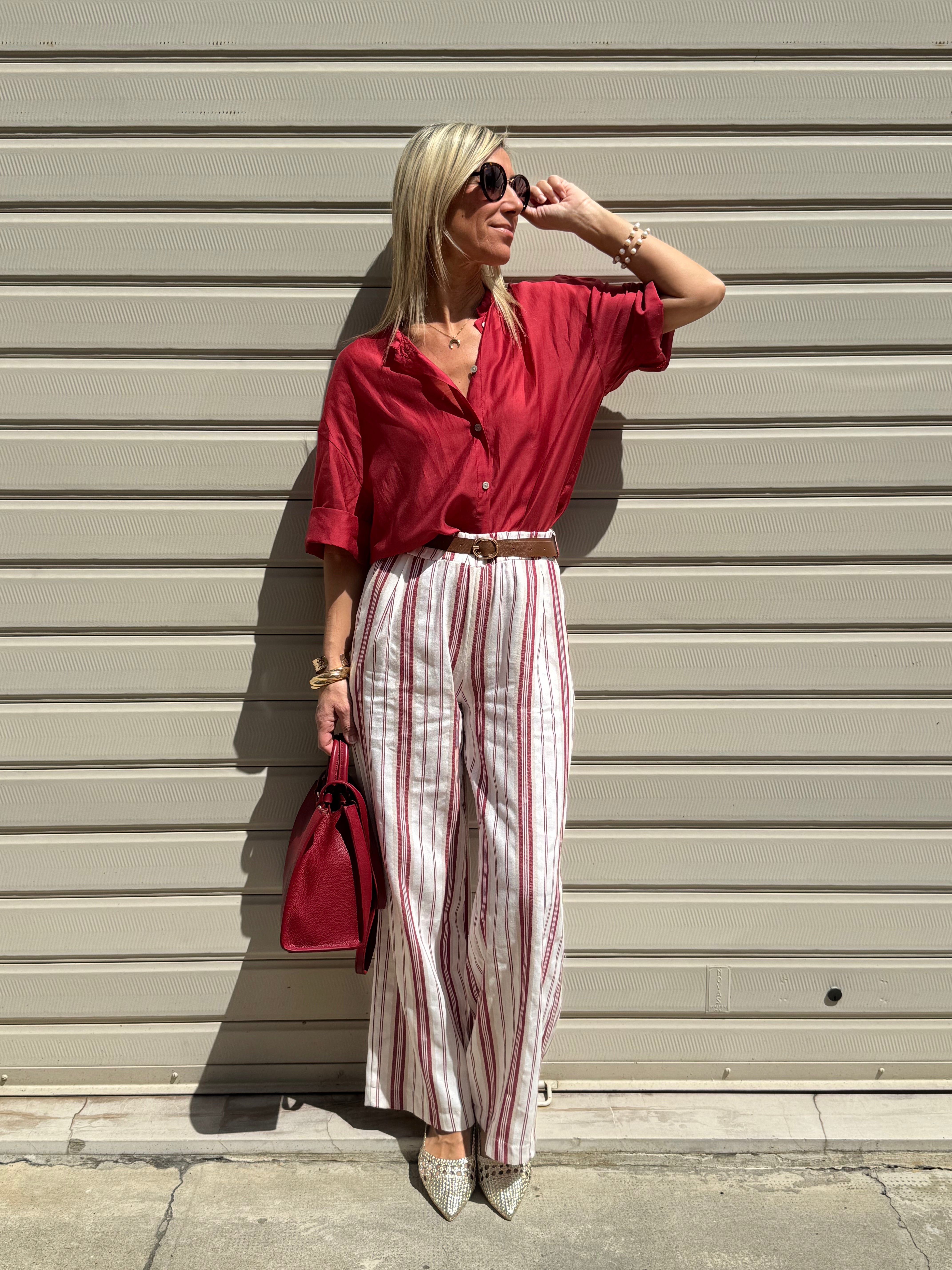 Pantalone Clio righe