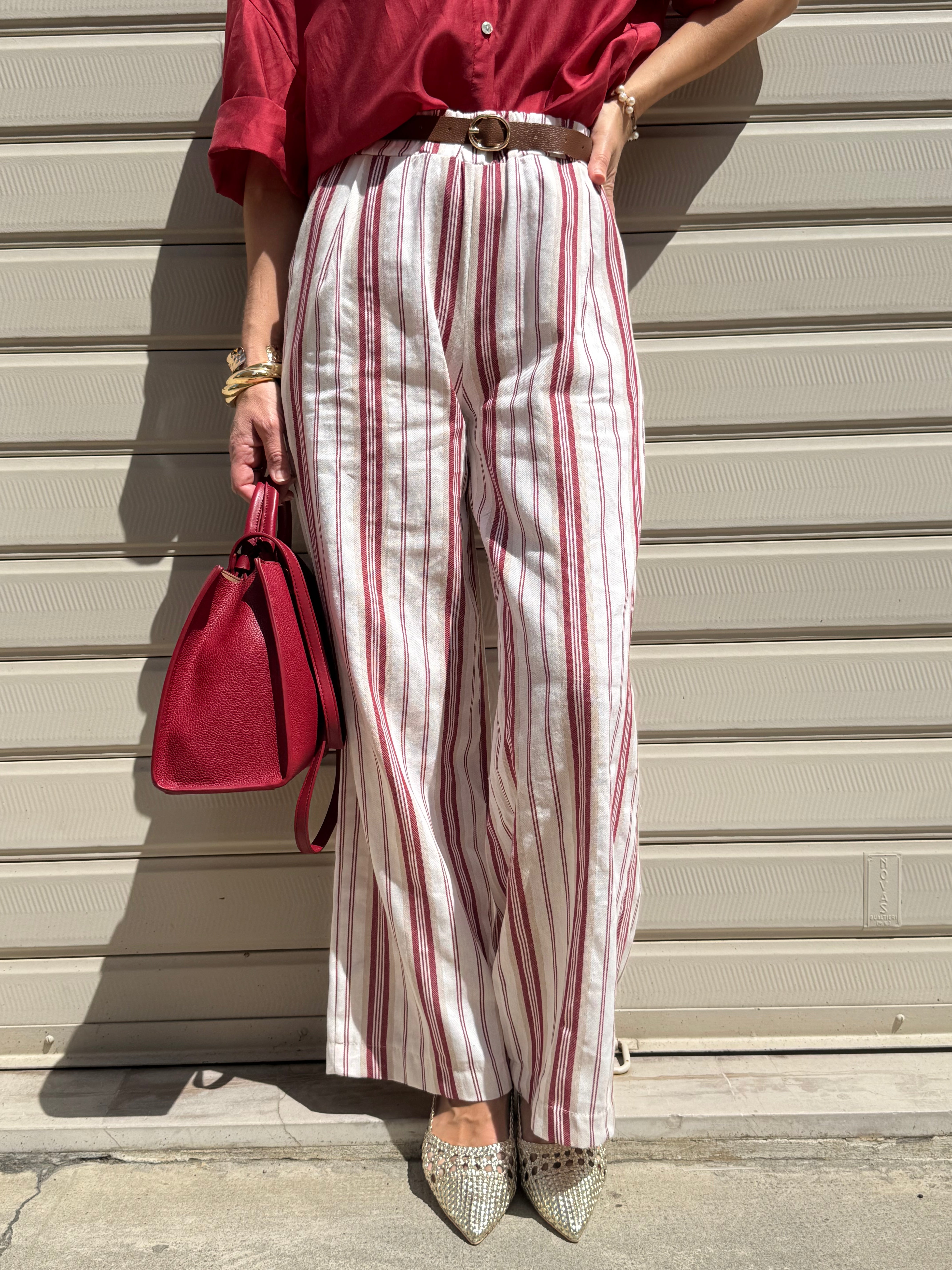 Pantalone Clio righe