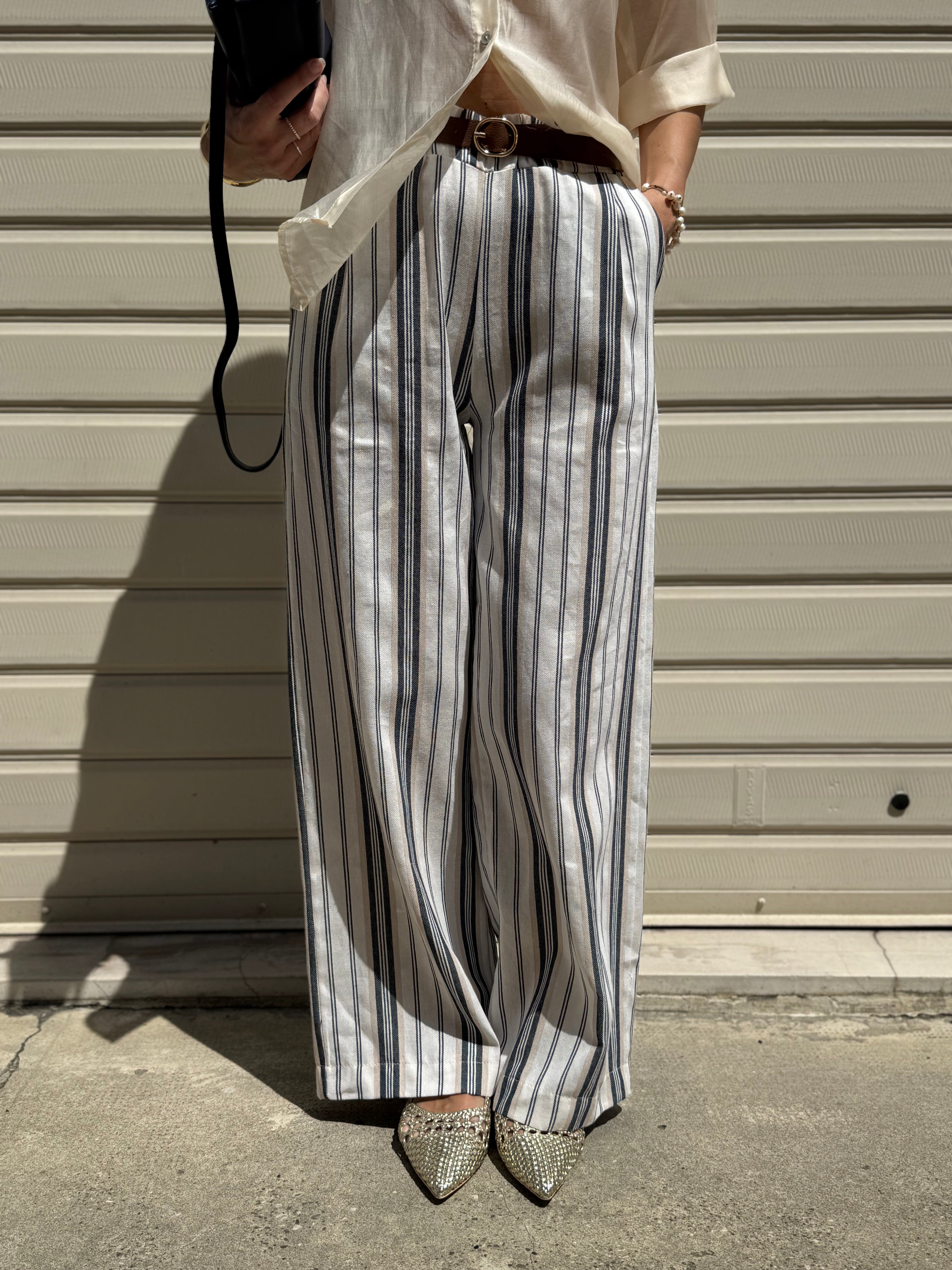 Pantalone Clio righe