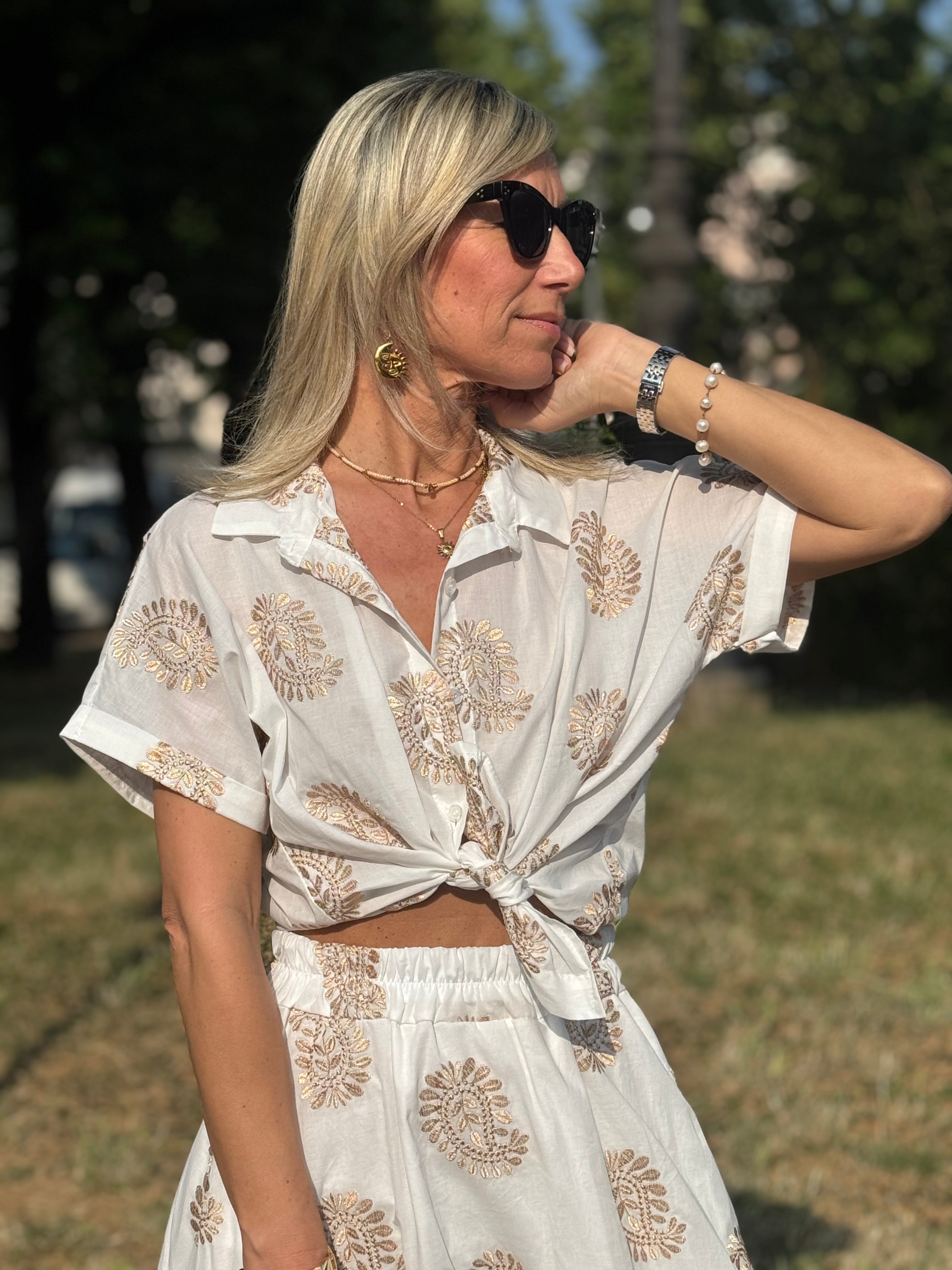 Camicia Paisley