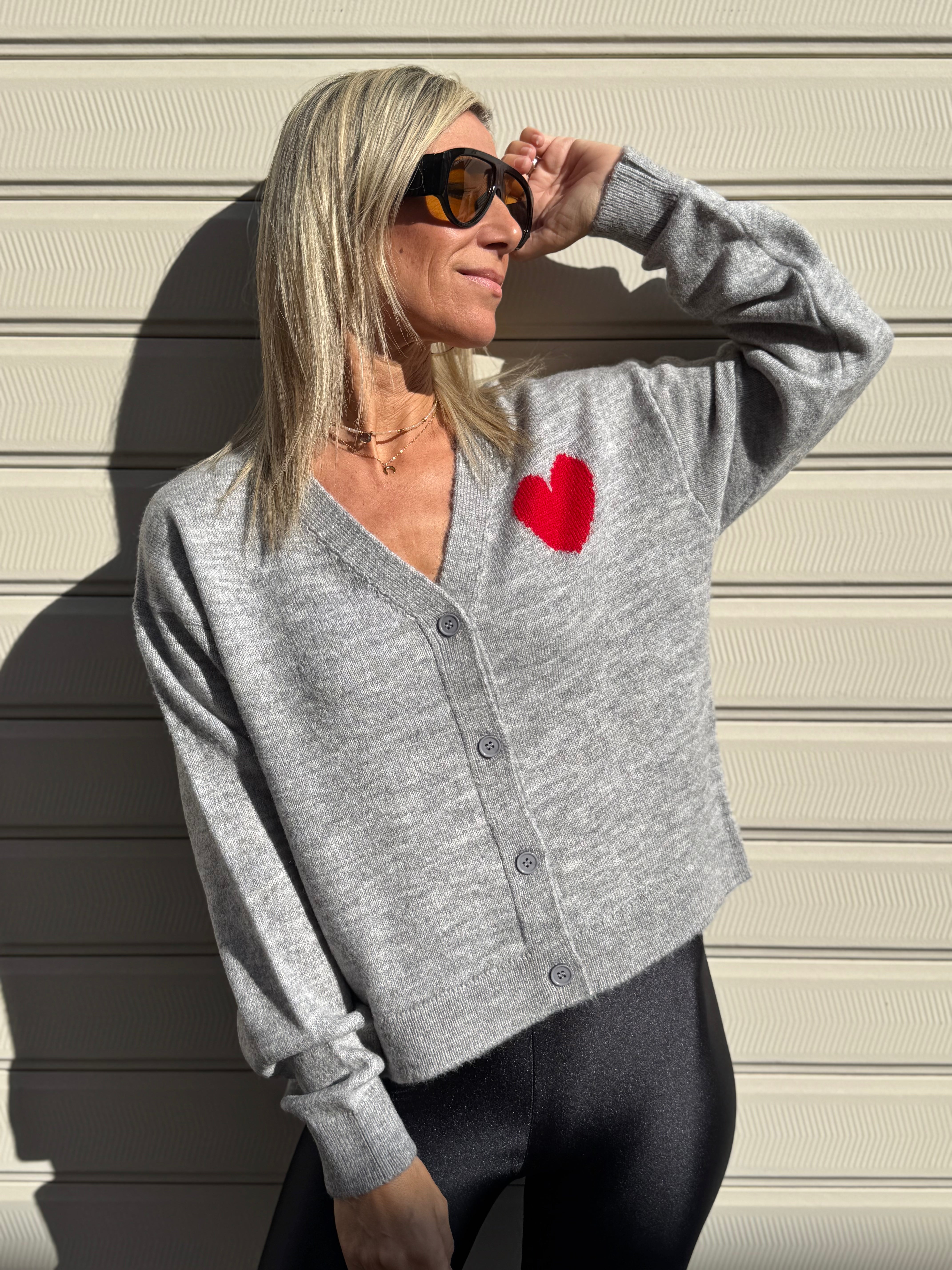Cardigan cuore