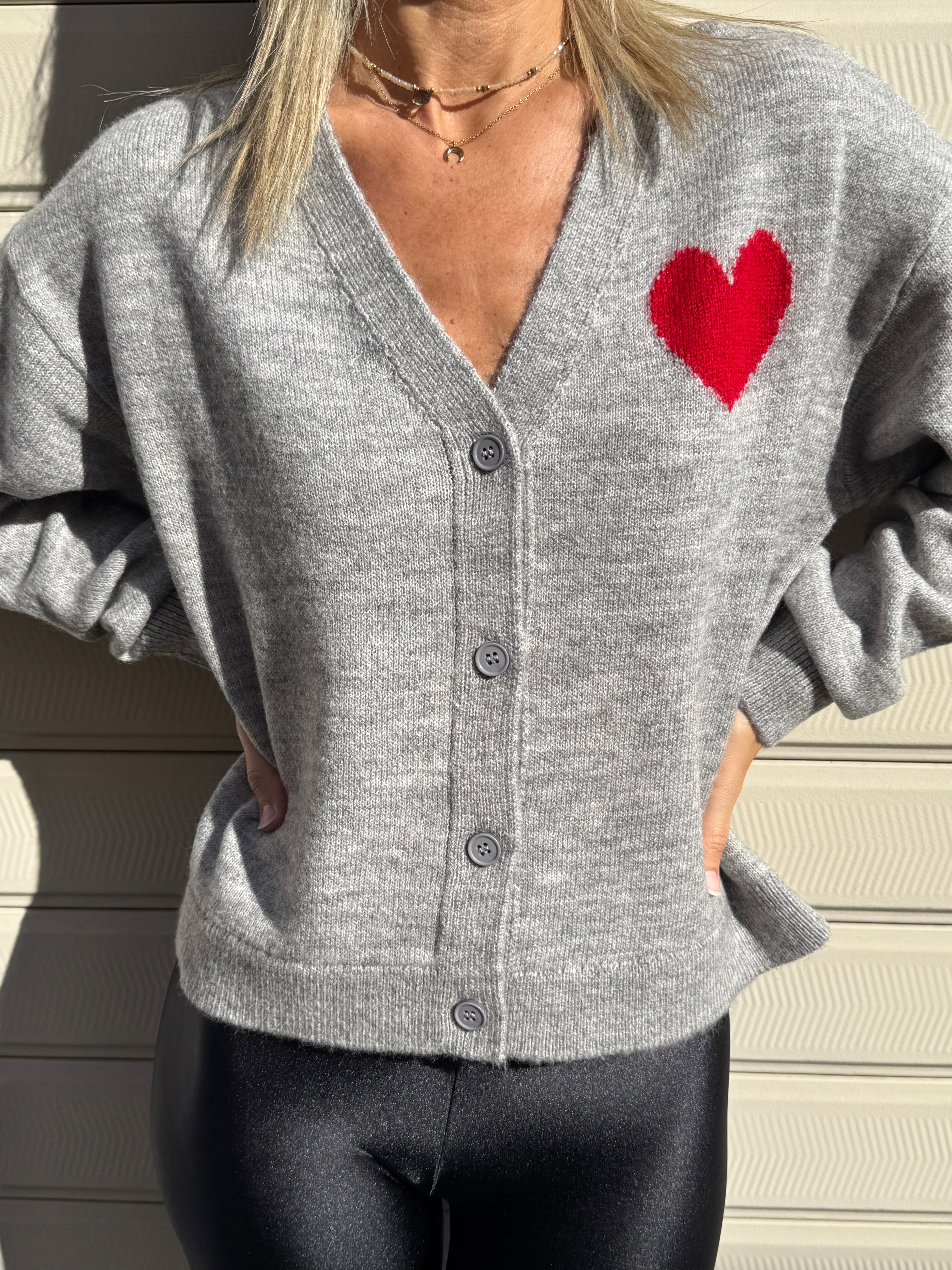 Cardigan cuore