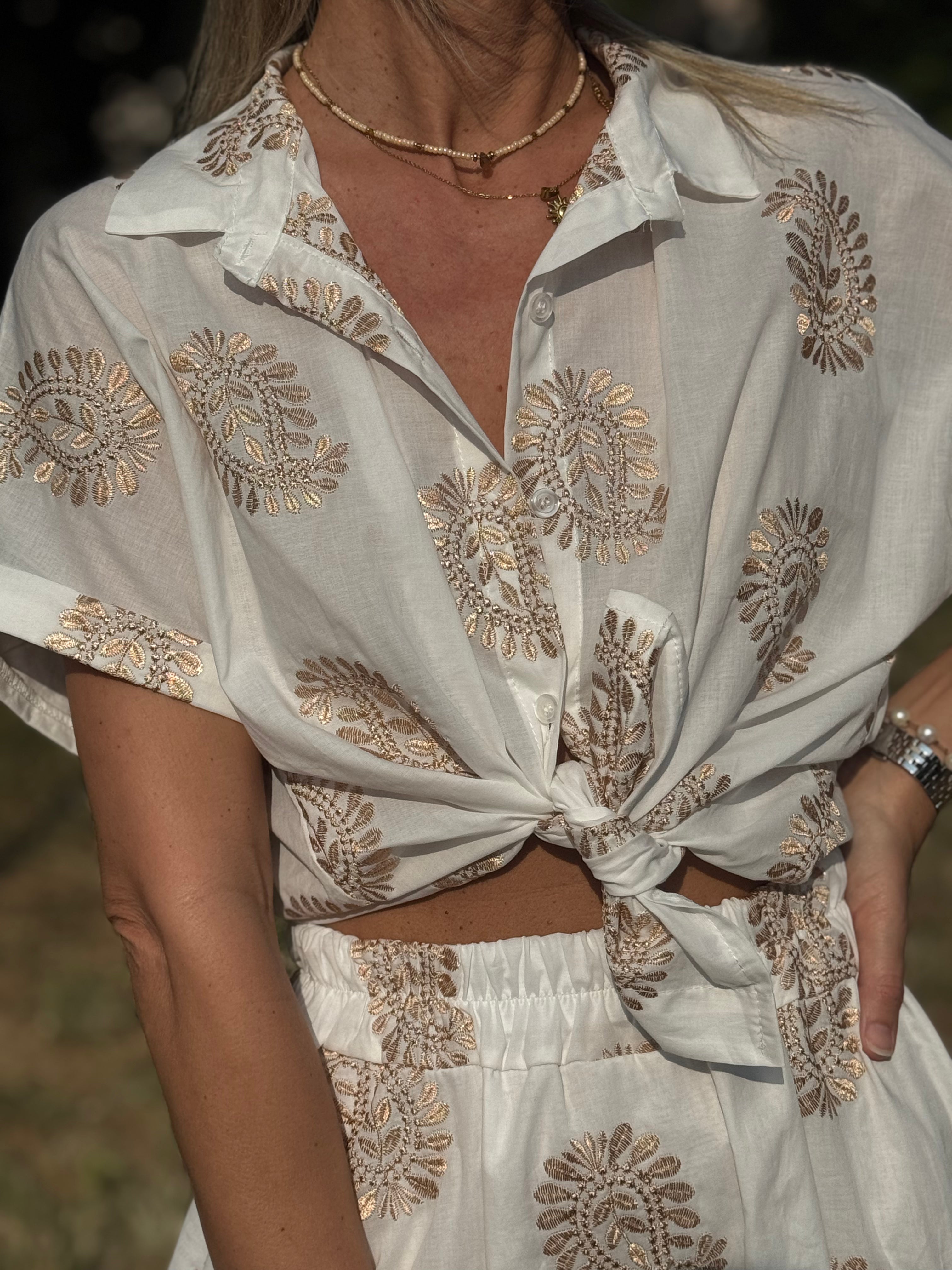 Camicia Paisley