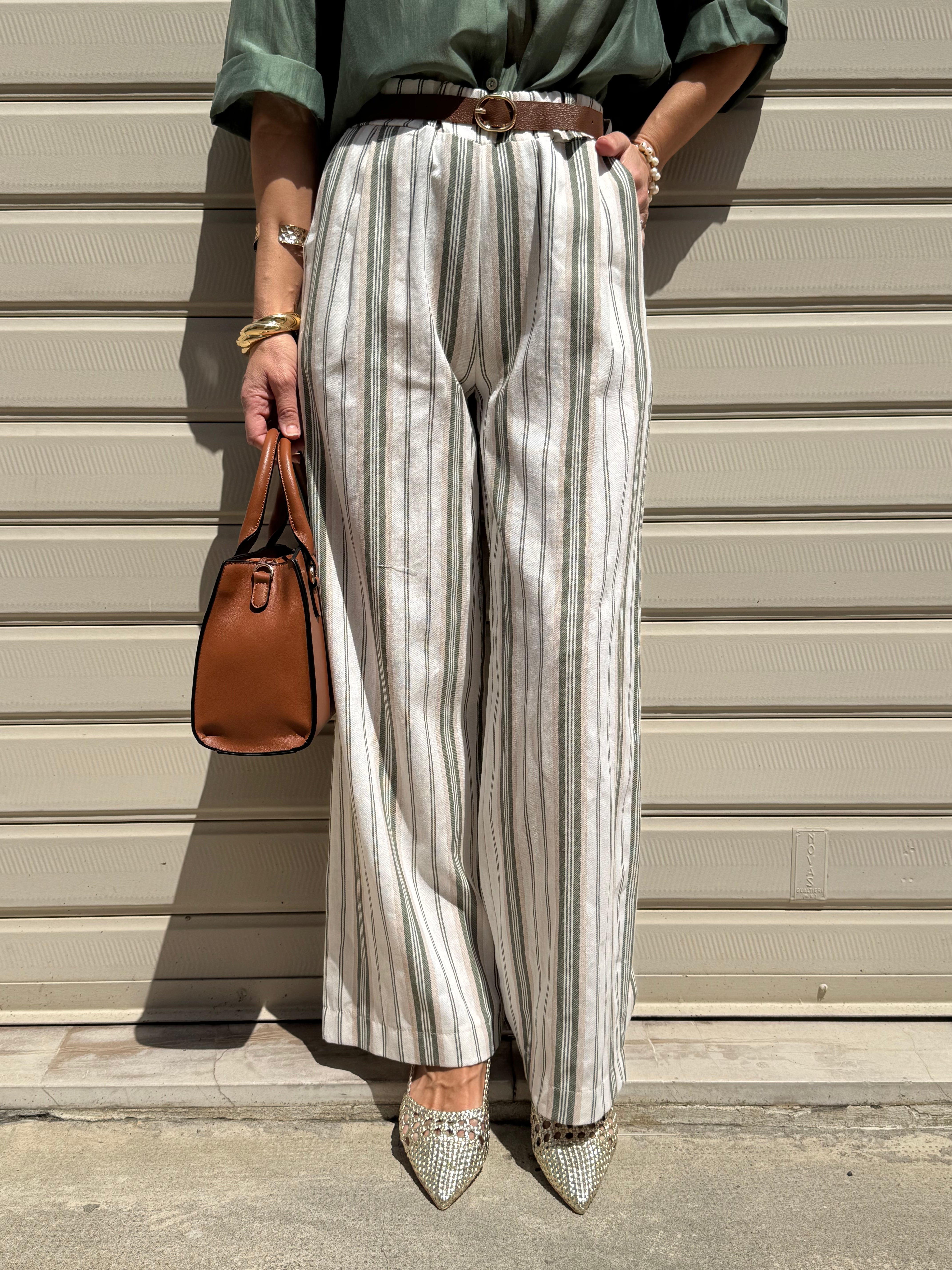 Pantalone Clio righe