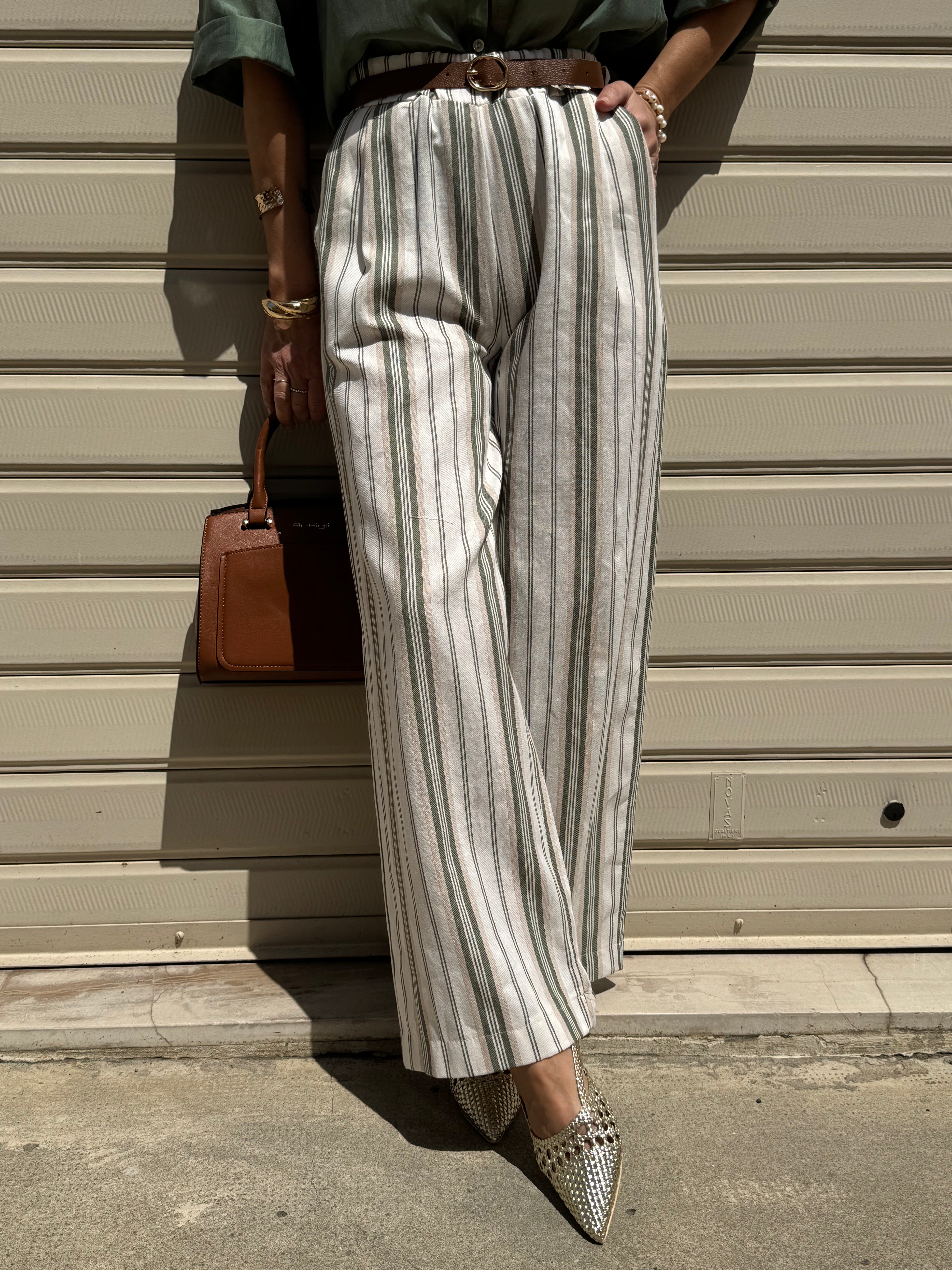 Pantalone Clio righe