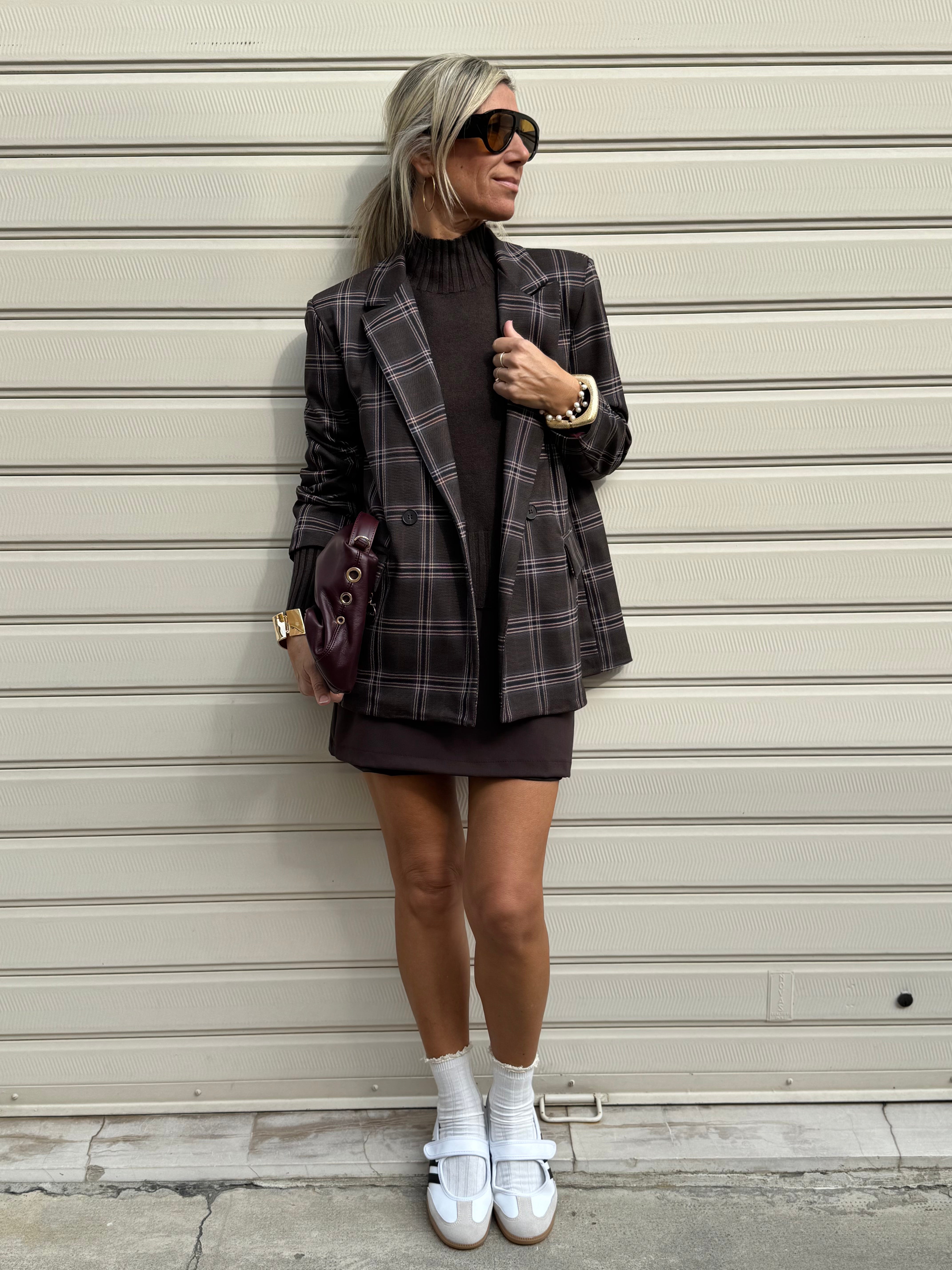 Blazer check adora
