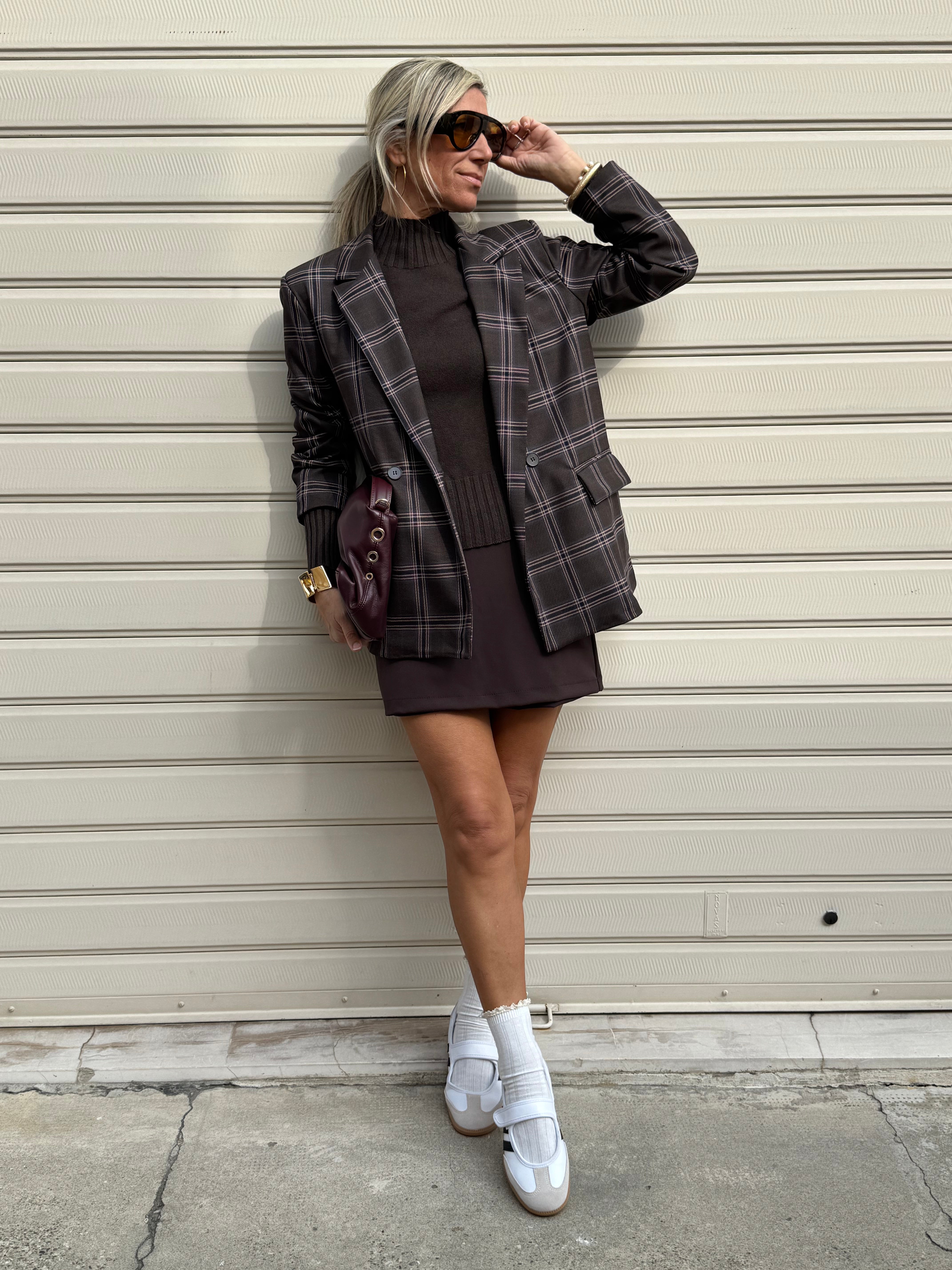 Blazer check adora
