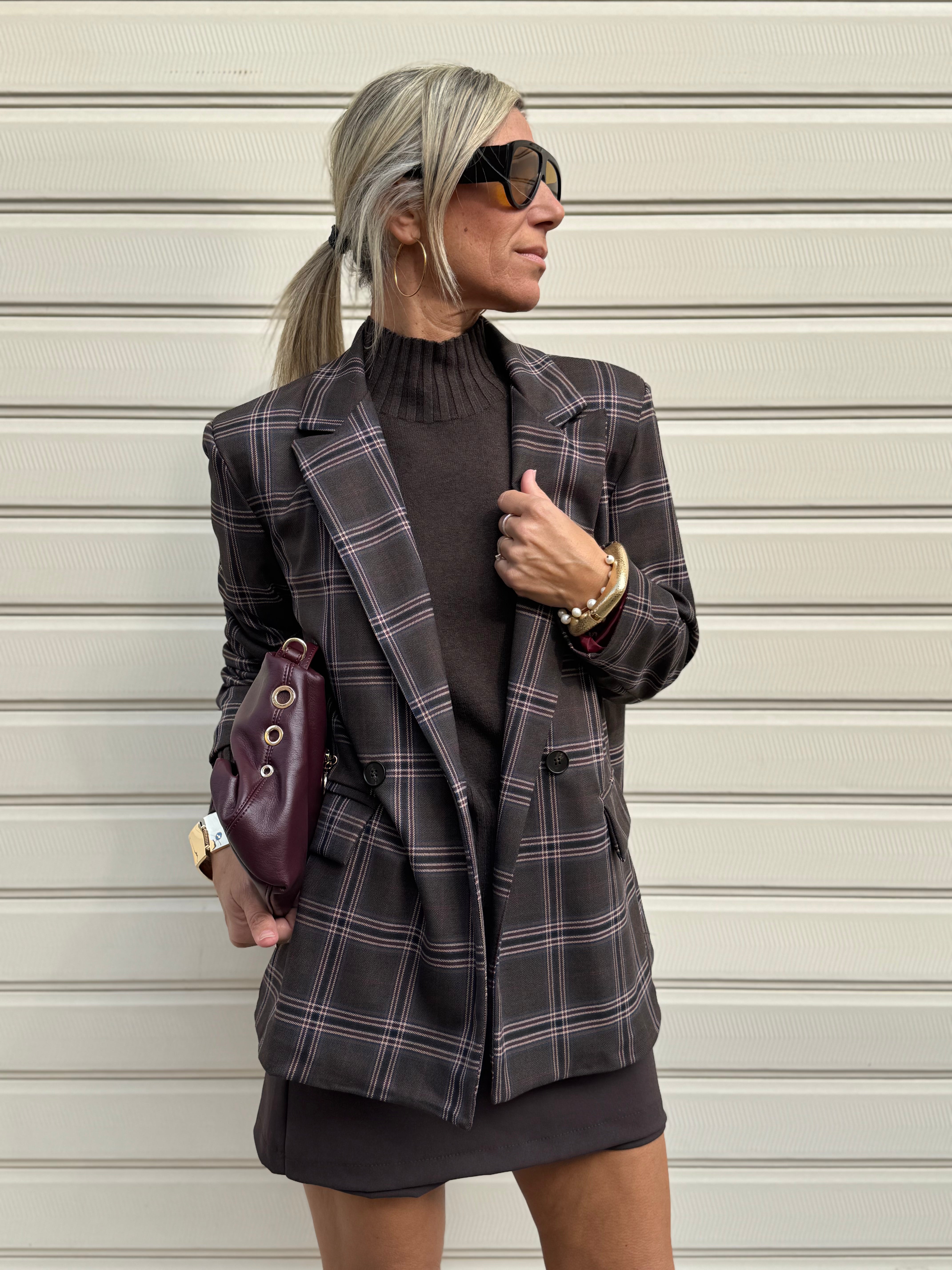 Blazer check adora