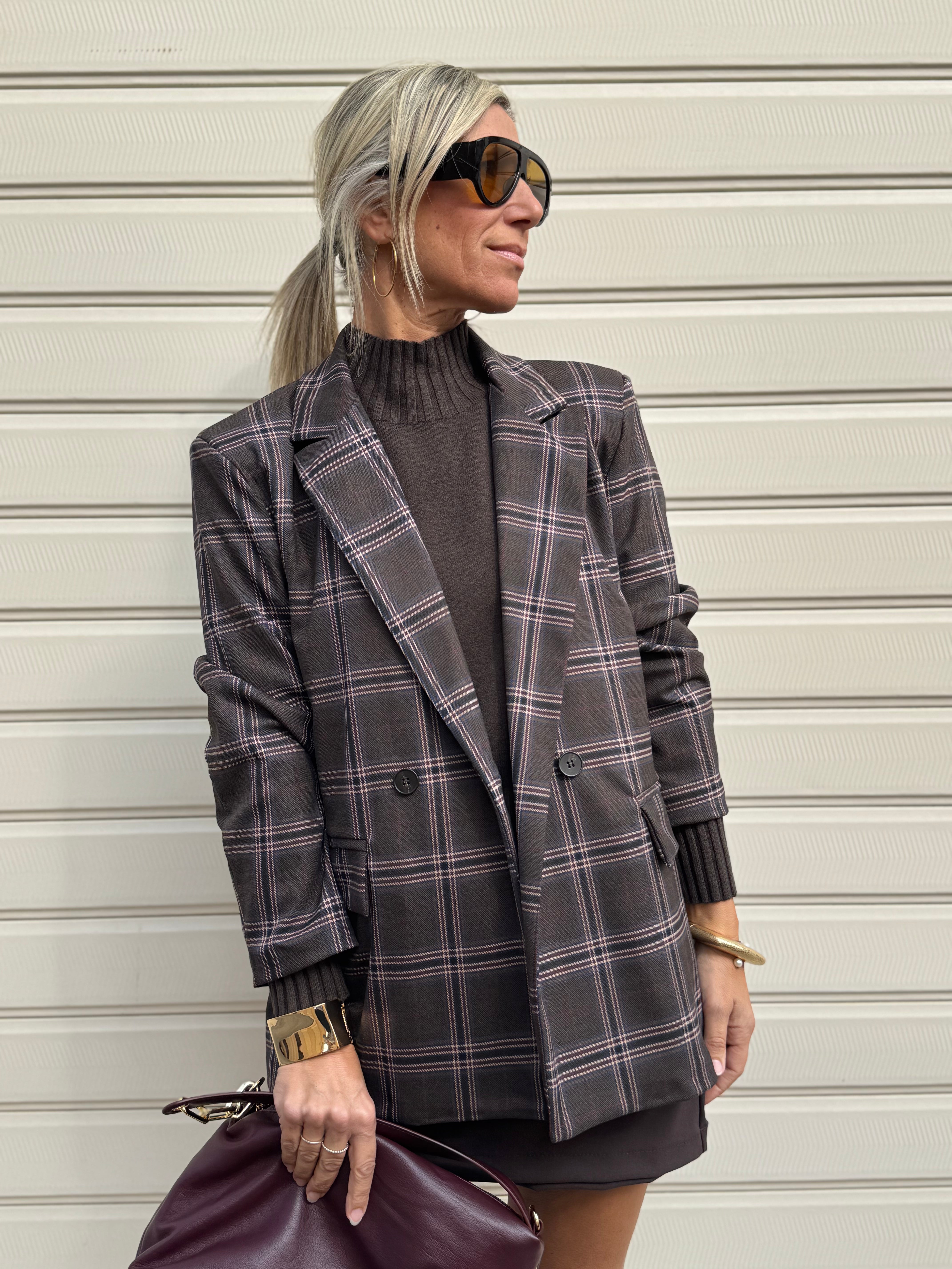 Blazer check adora