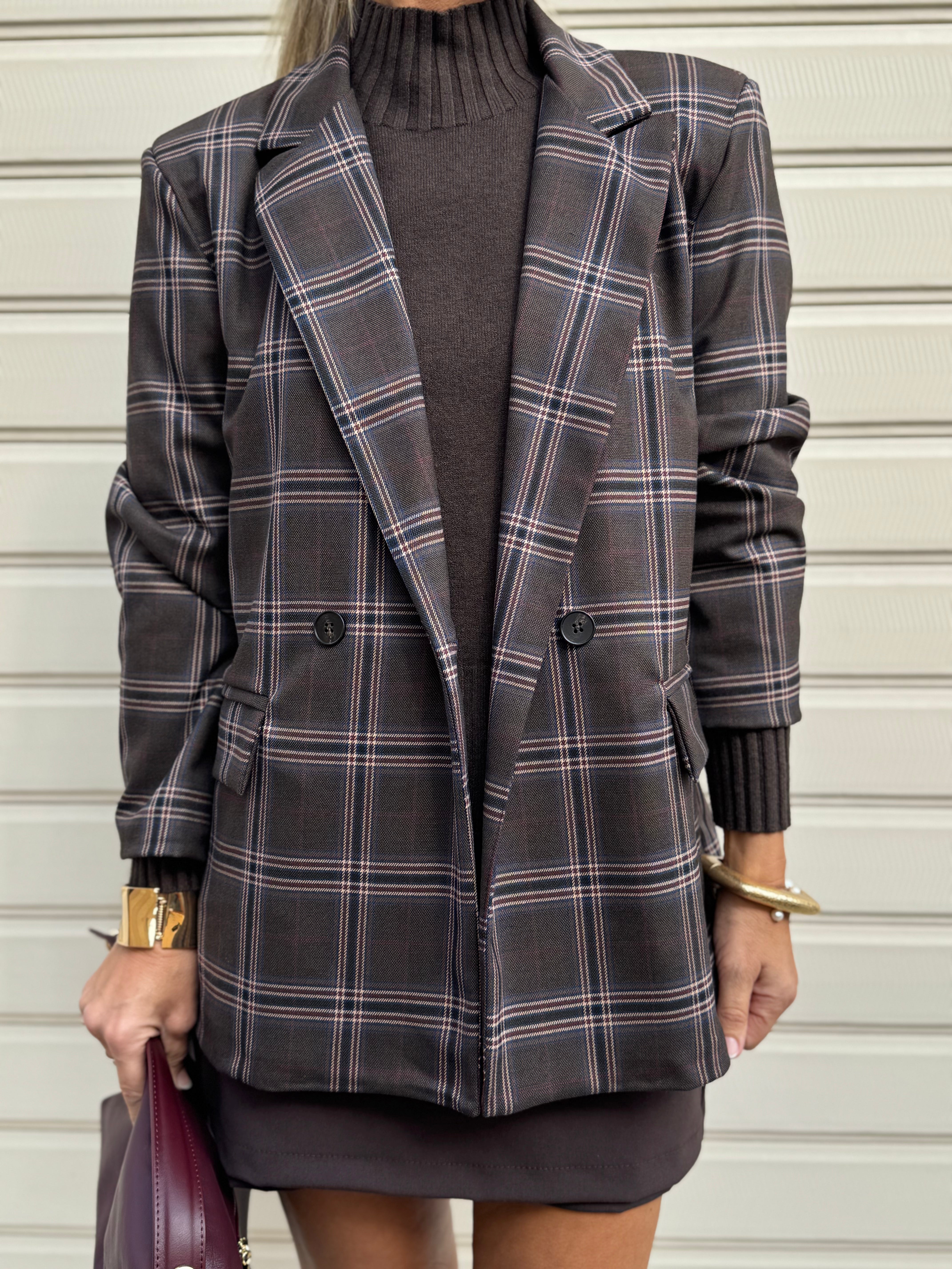 Blazer check adora