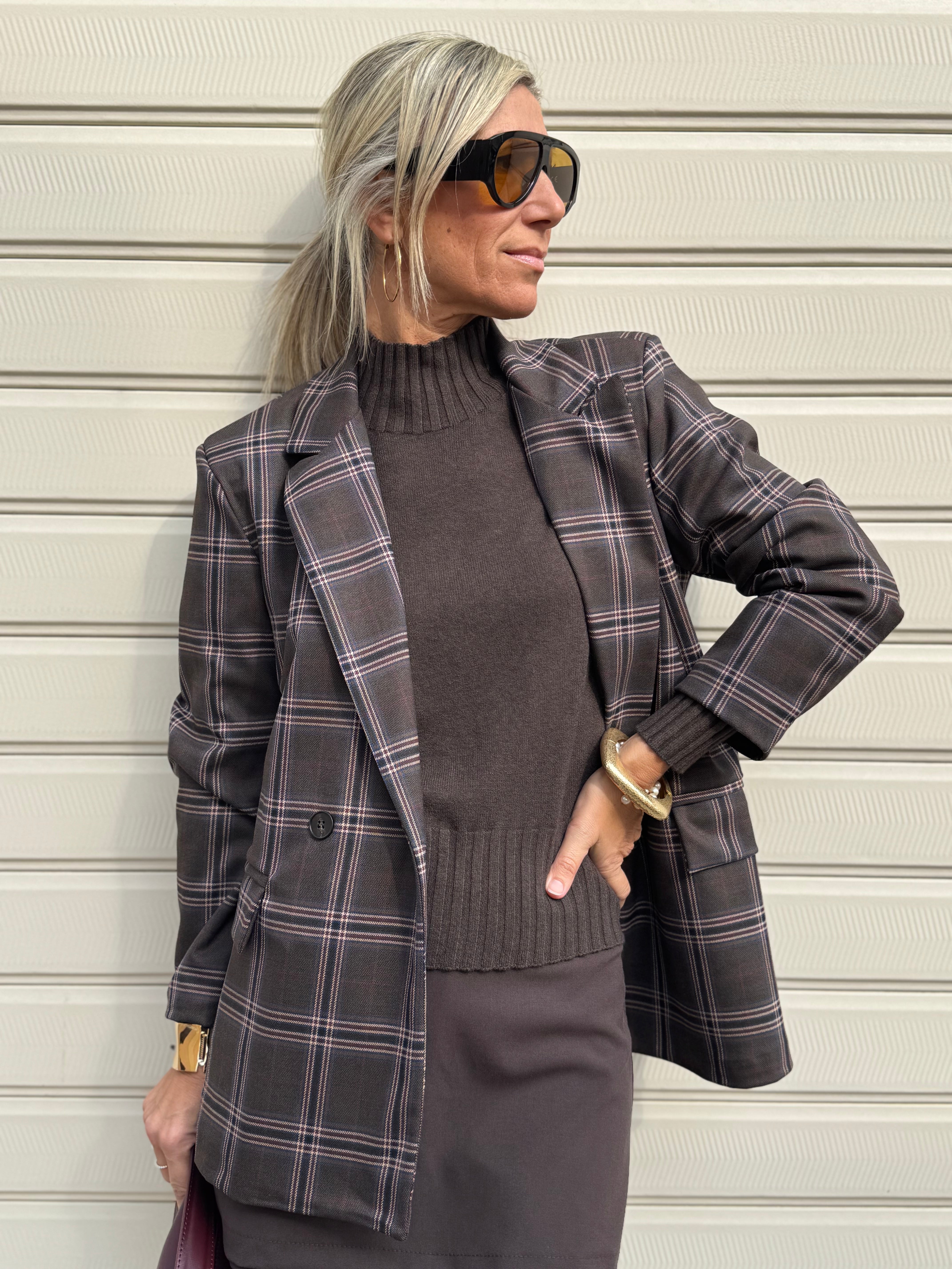 Blazer check adora