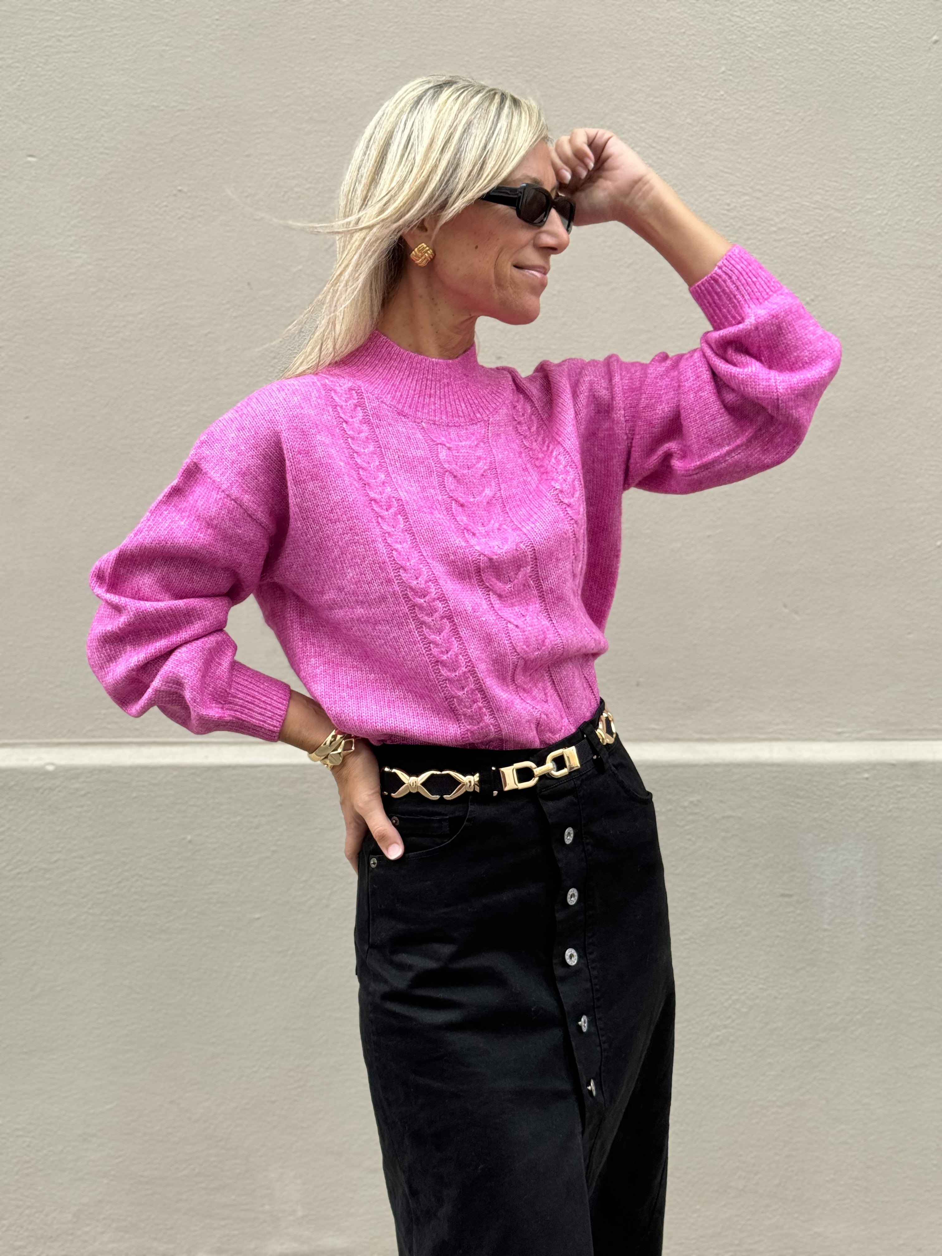 Maglione Trecce