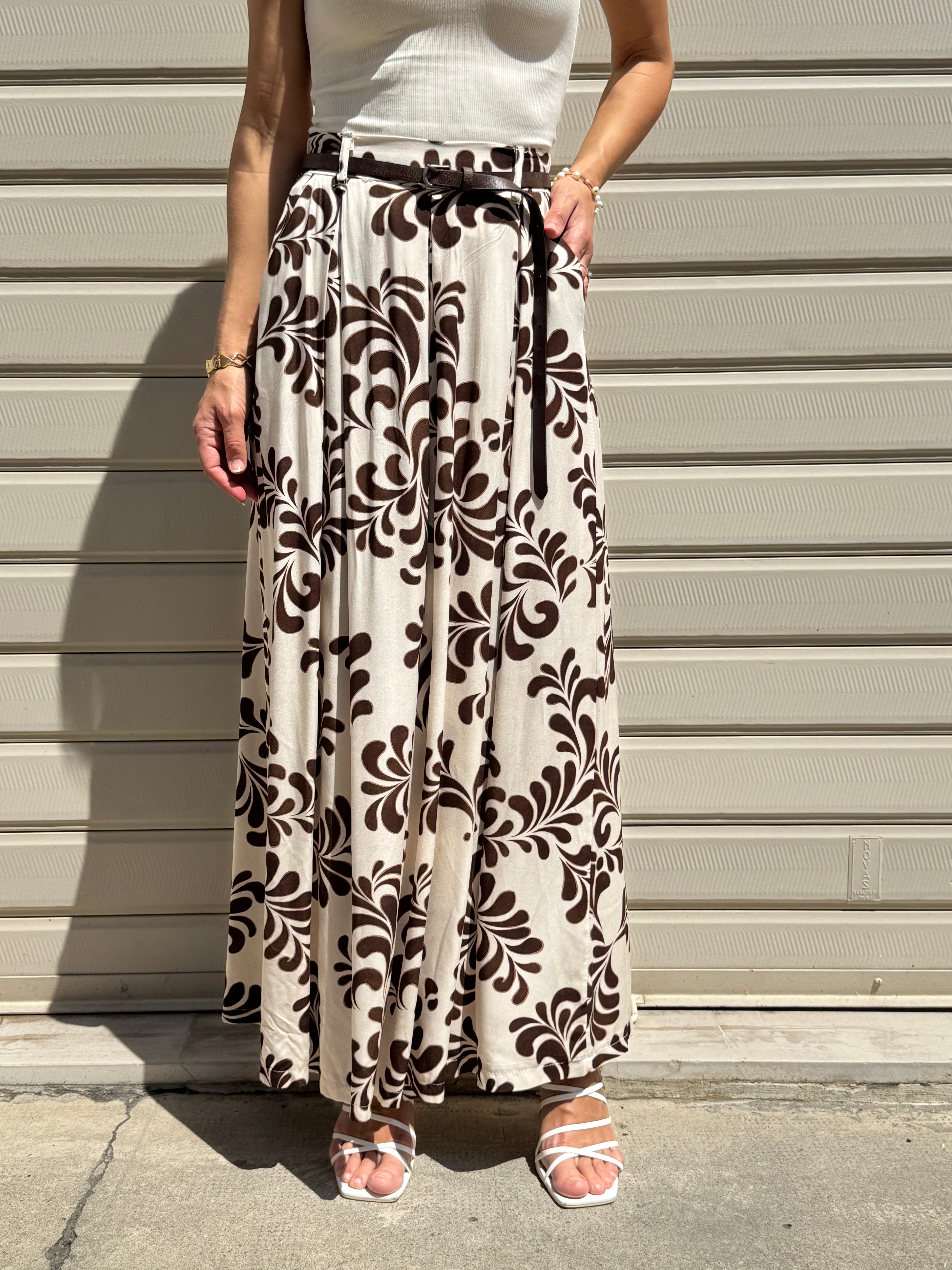 Gonna pantalone cinturina adora