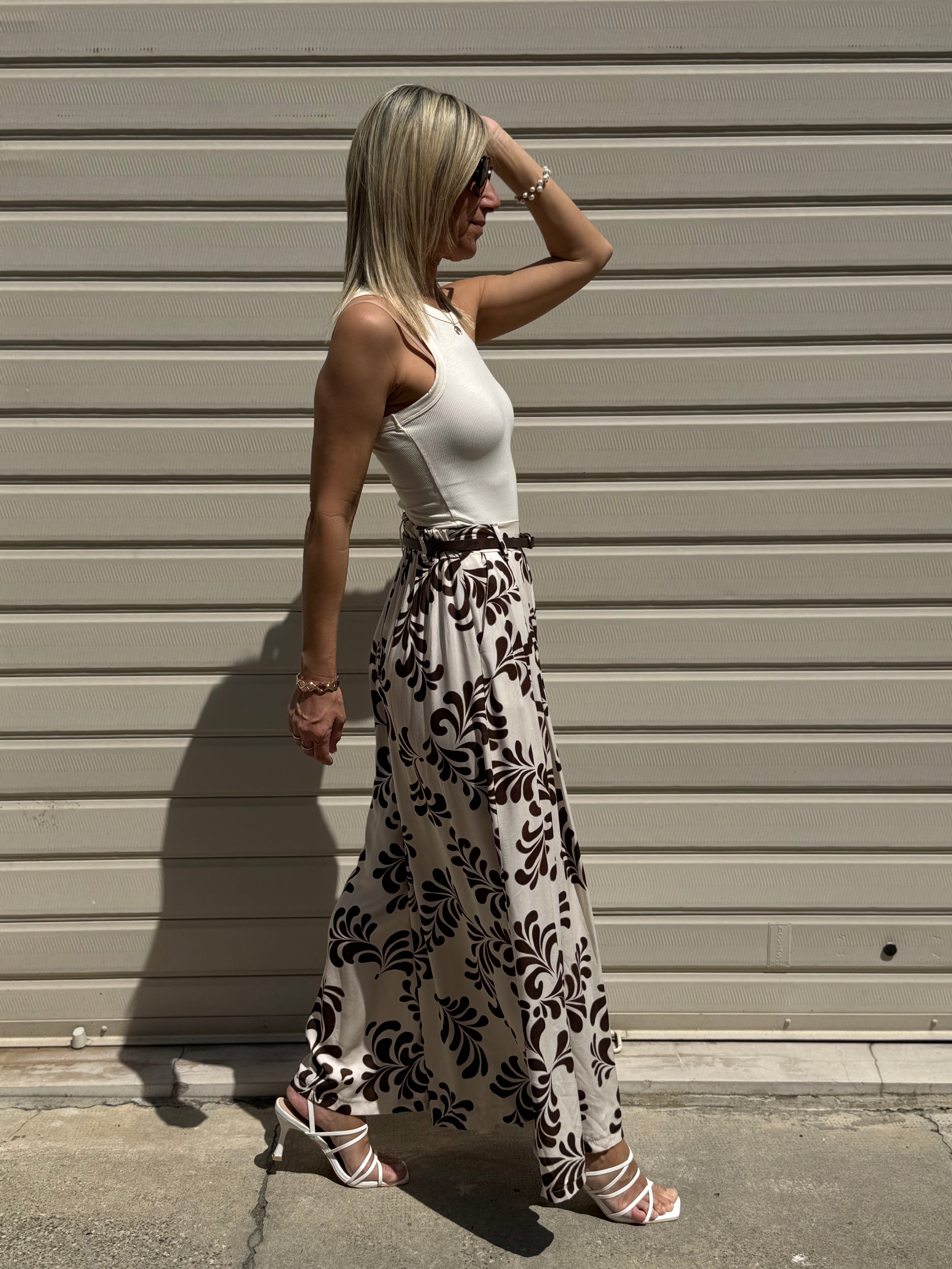 Gonna pantalone cinturina adora
