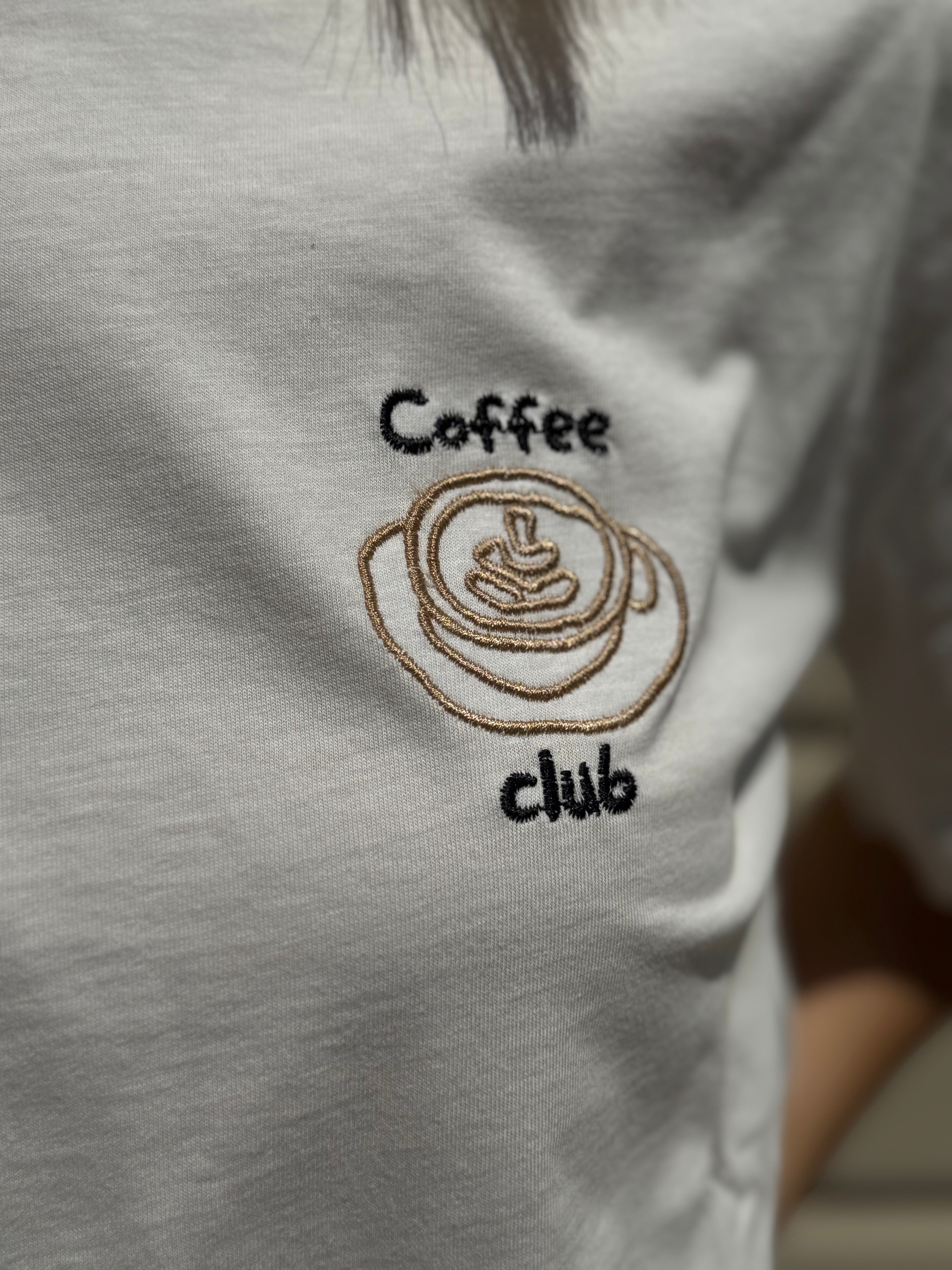 Tshirt coffee club adora ☕