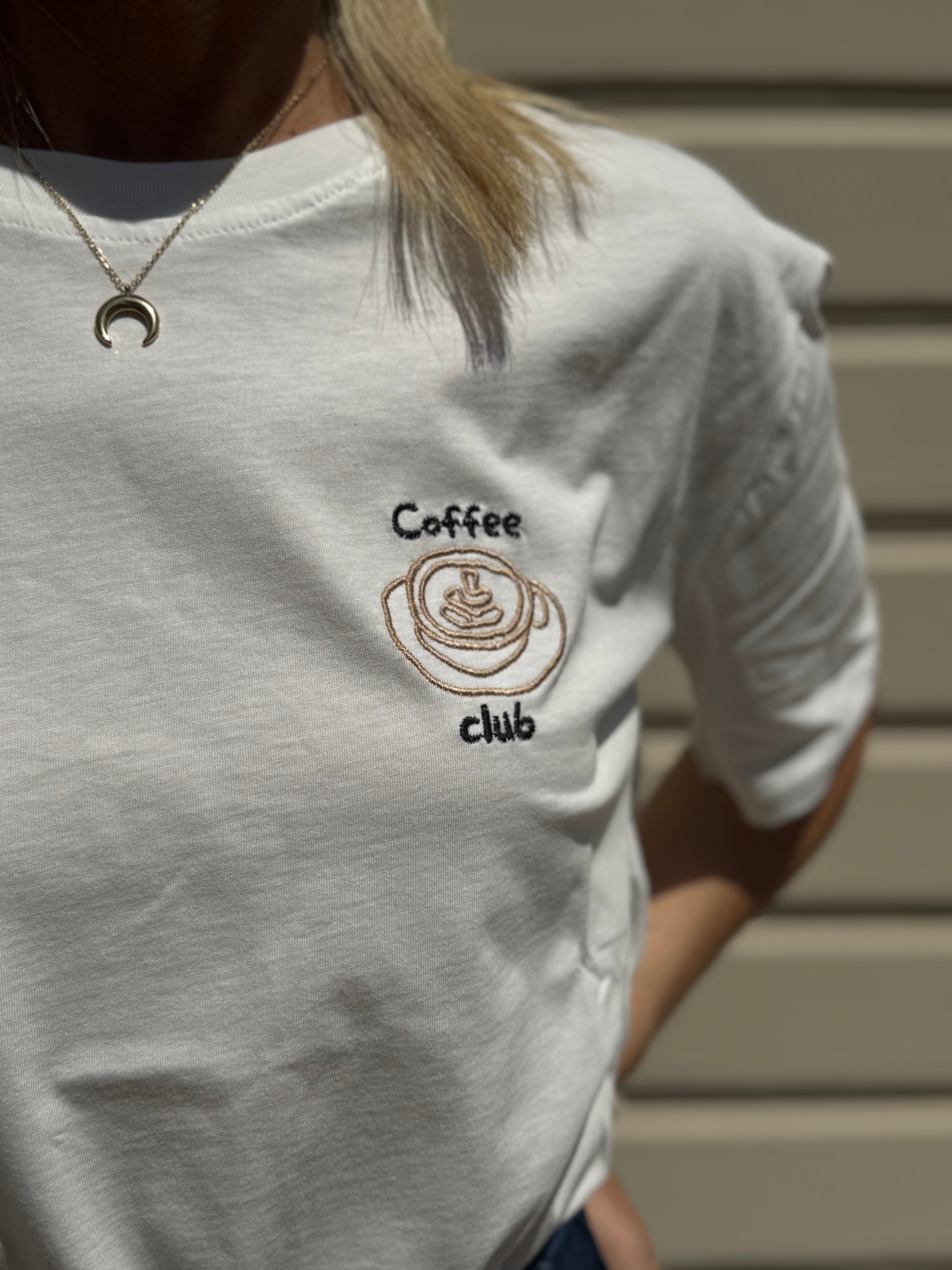 Tshirt coffee club adora ☕
