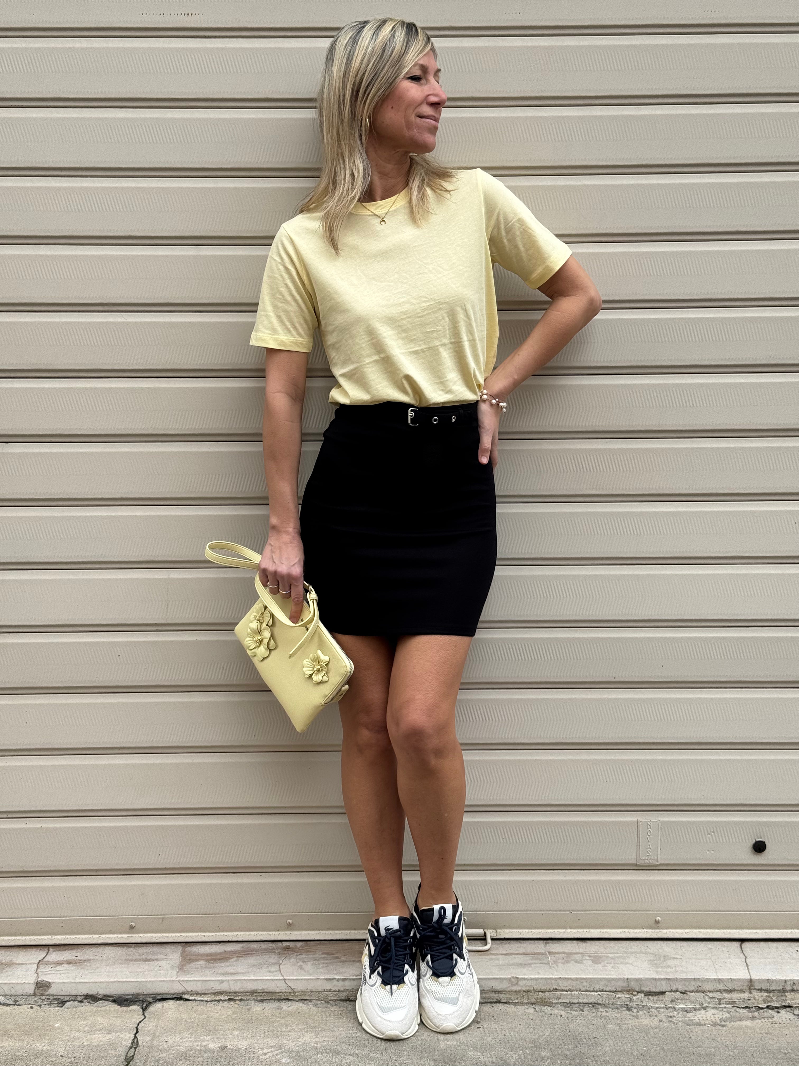 Gonna tubo cinturino jdy