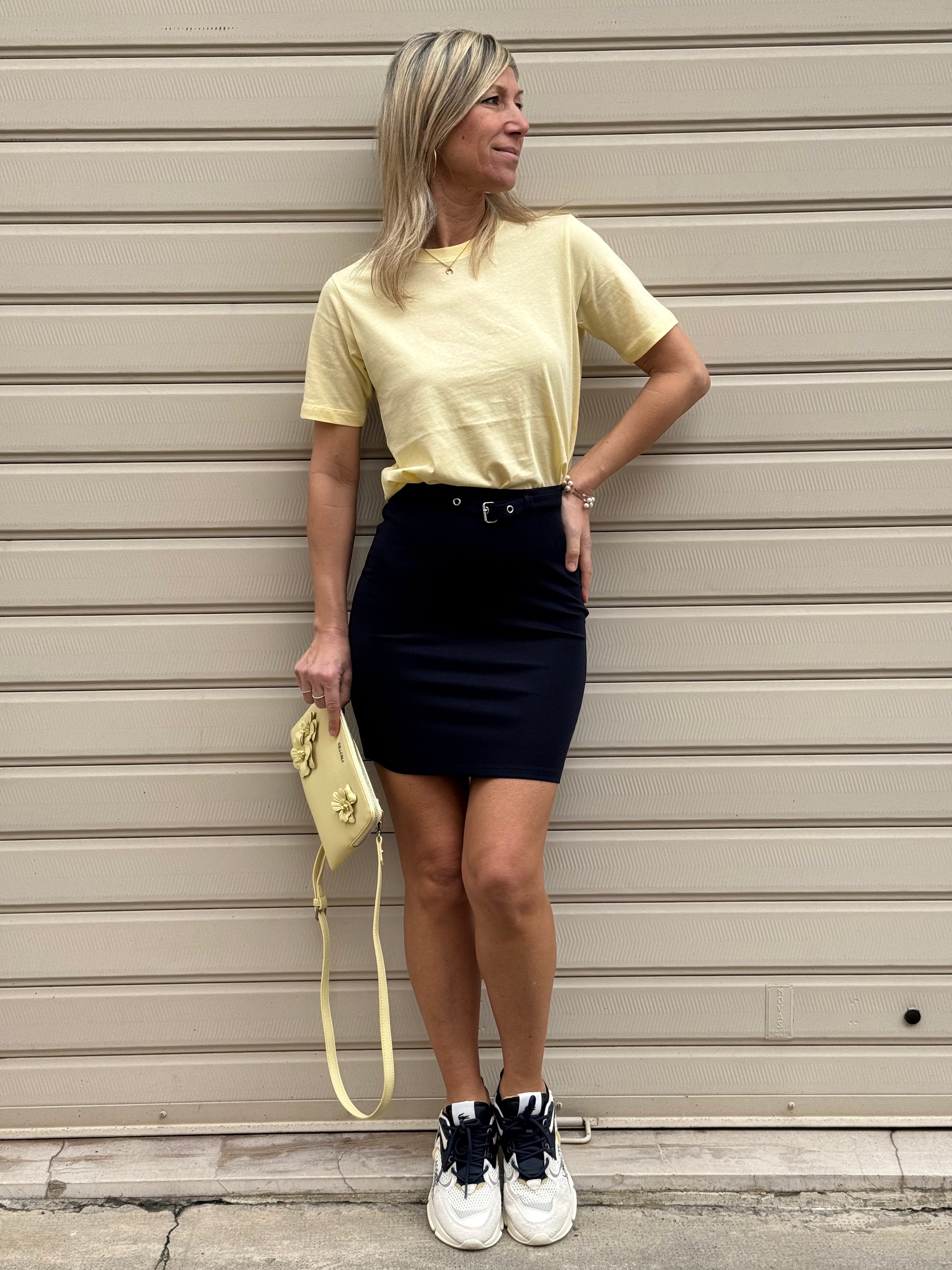 Gonna tubo cinturino jdy