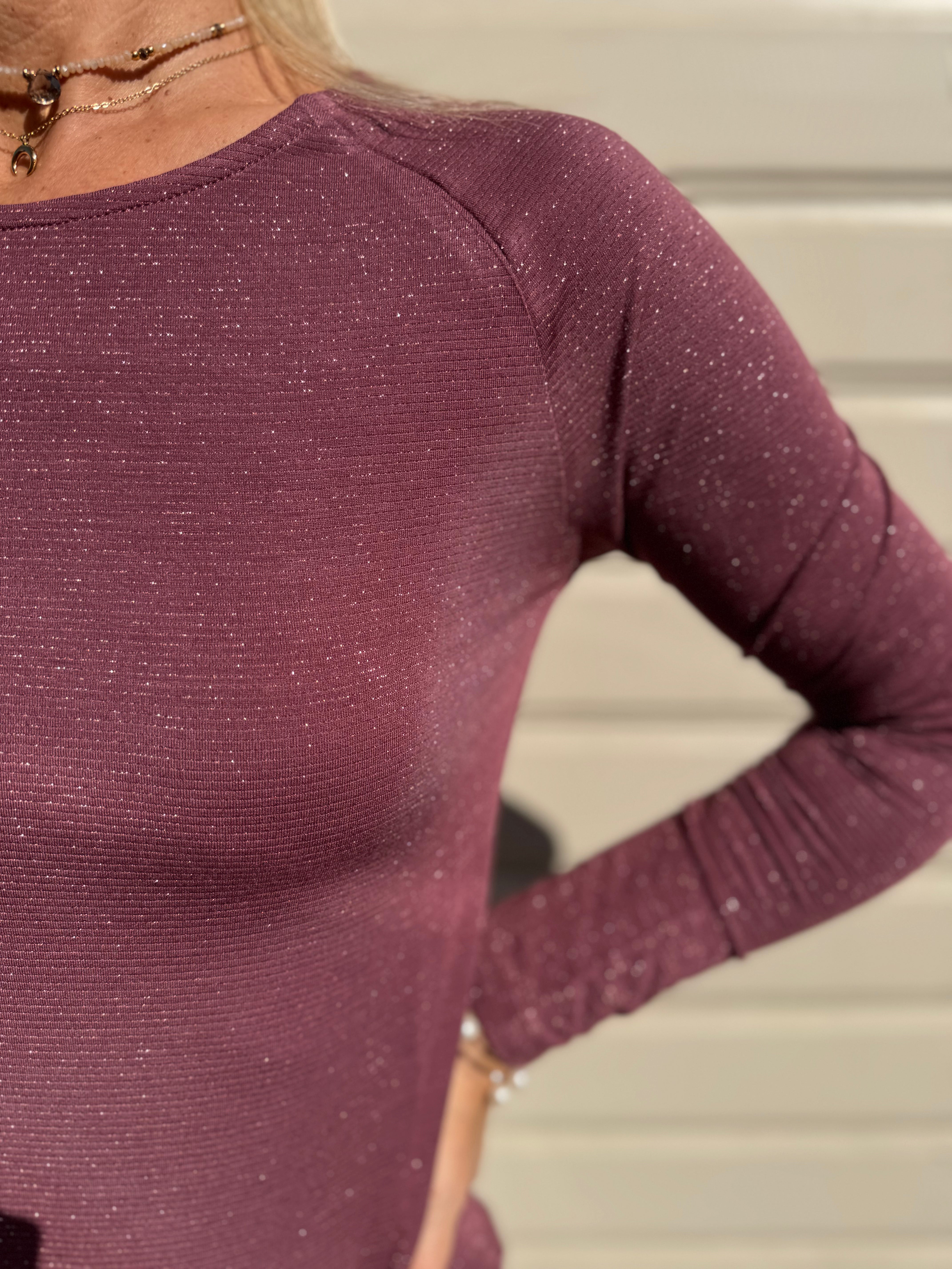 Maglia glitter jdy
