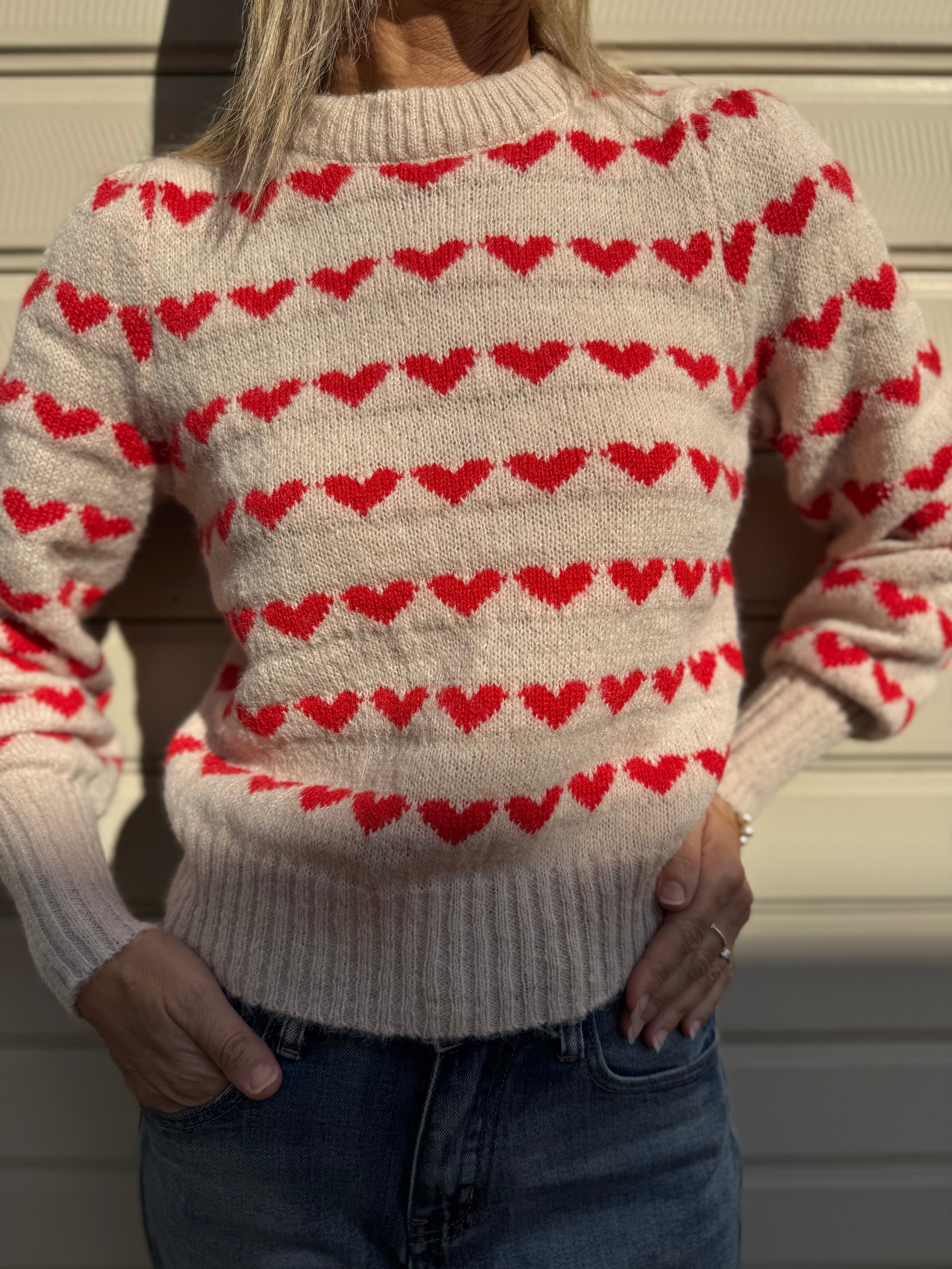 Maglione cuoricini jdy ♥️♥️♥️