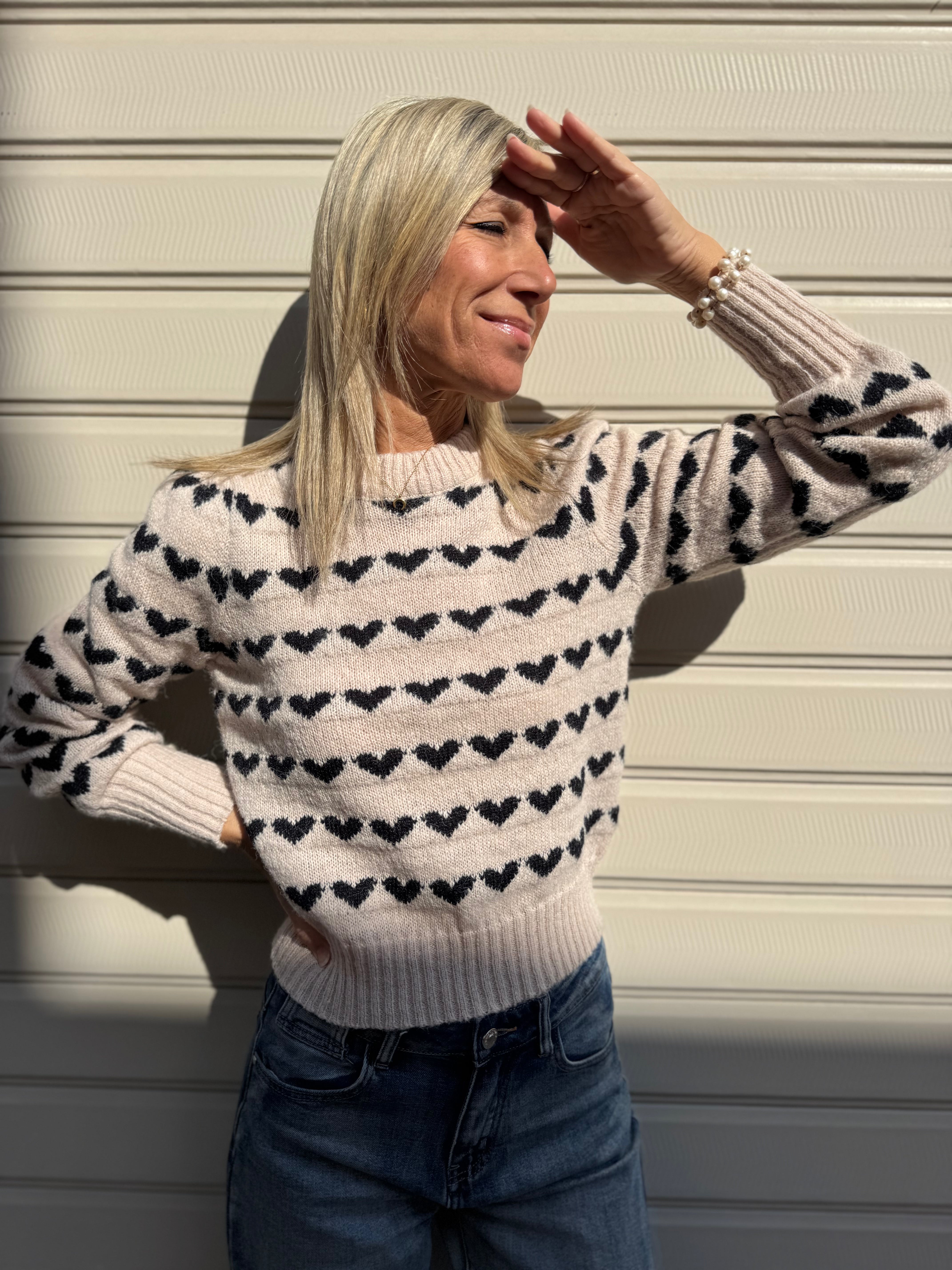 Maglione cuoricini jdy ♥️♥️♥️