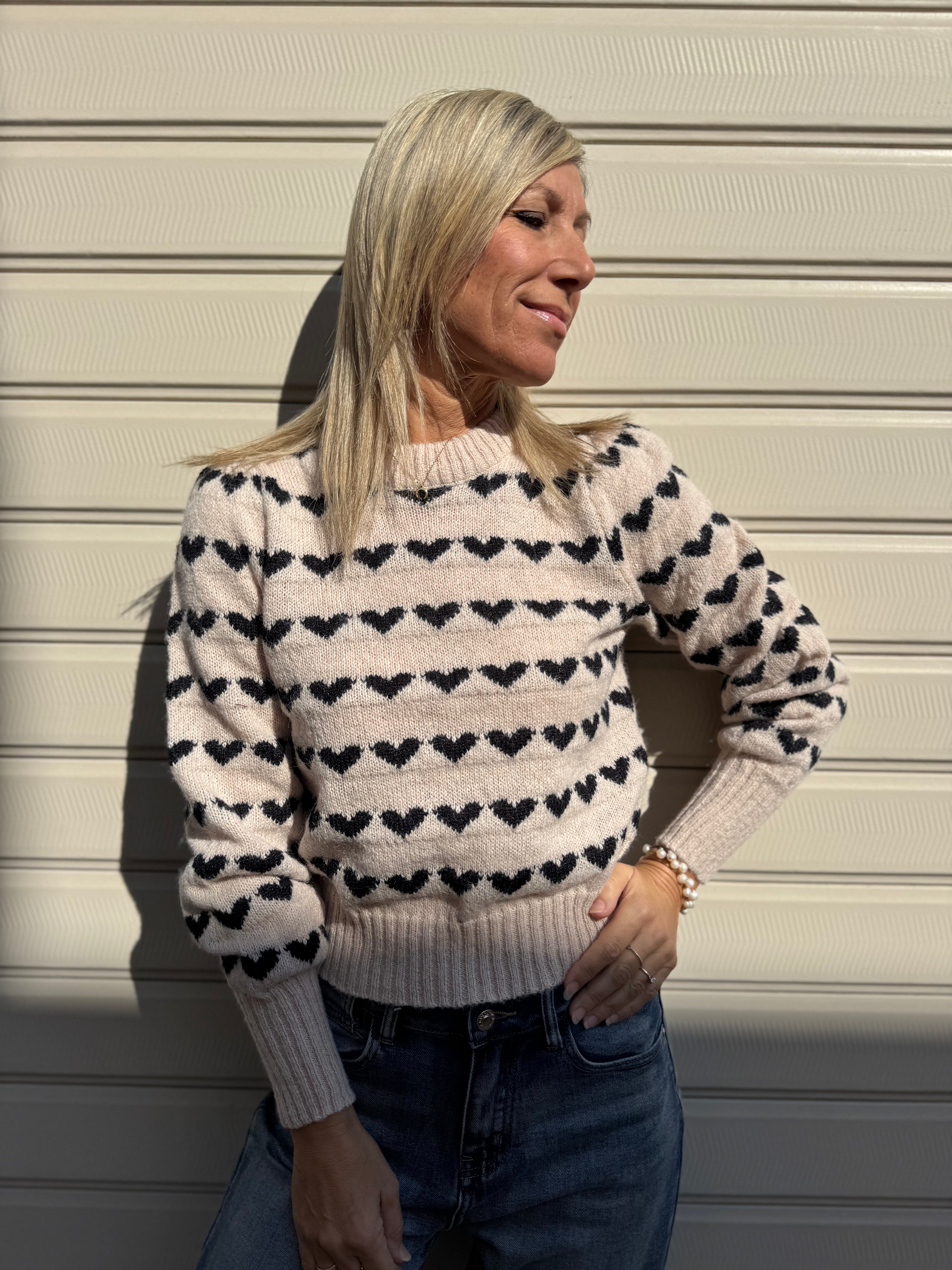 Maglione cuoricini jdy ♥️♥️♥️