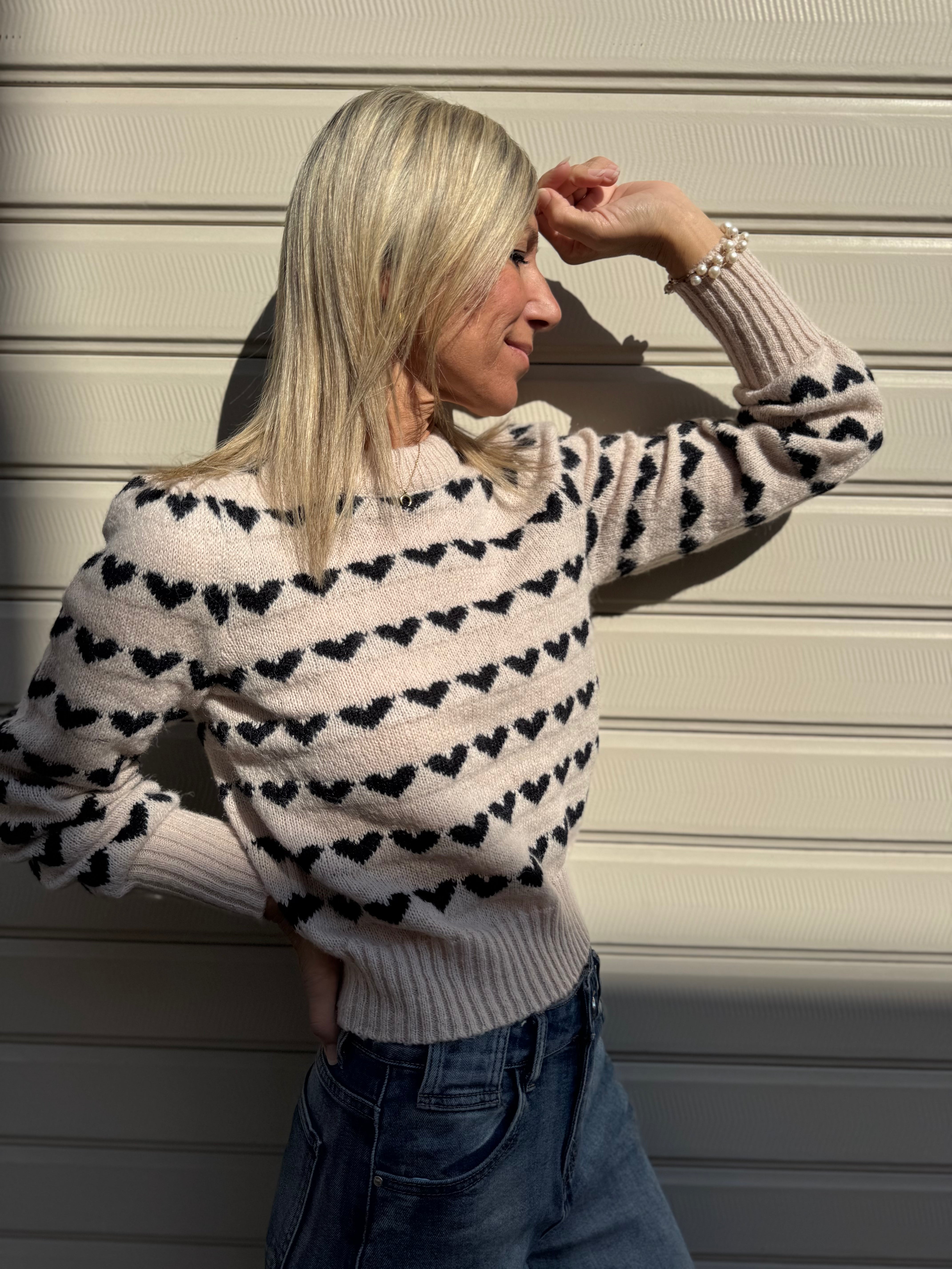 Maglione cuoricini jdy ♥️♥️♥️