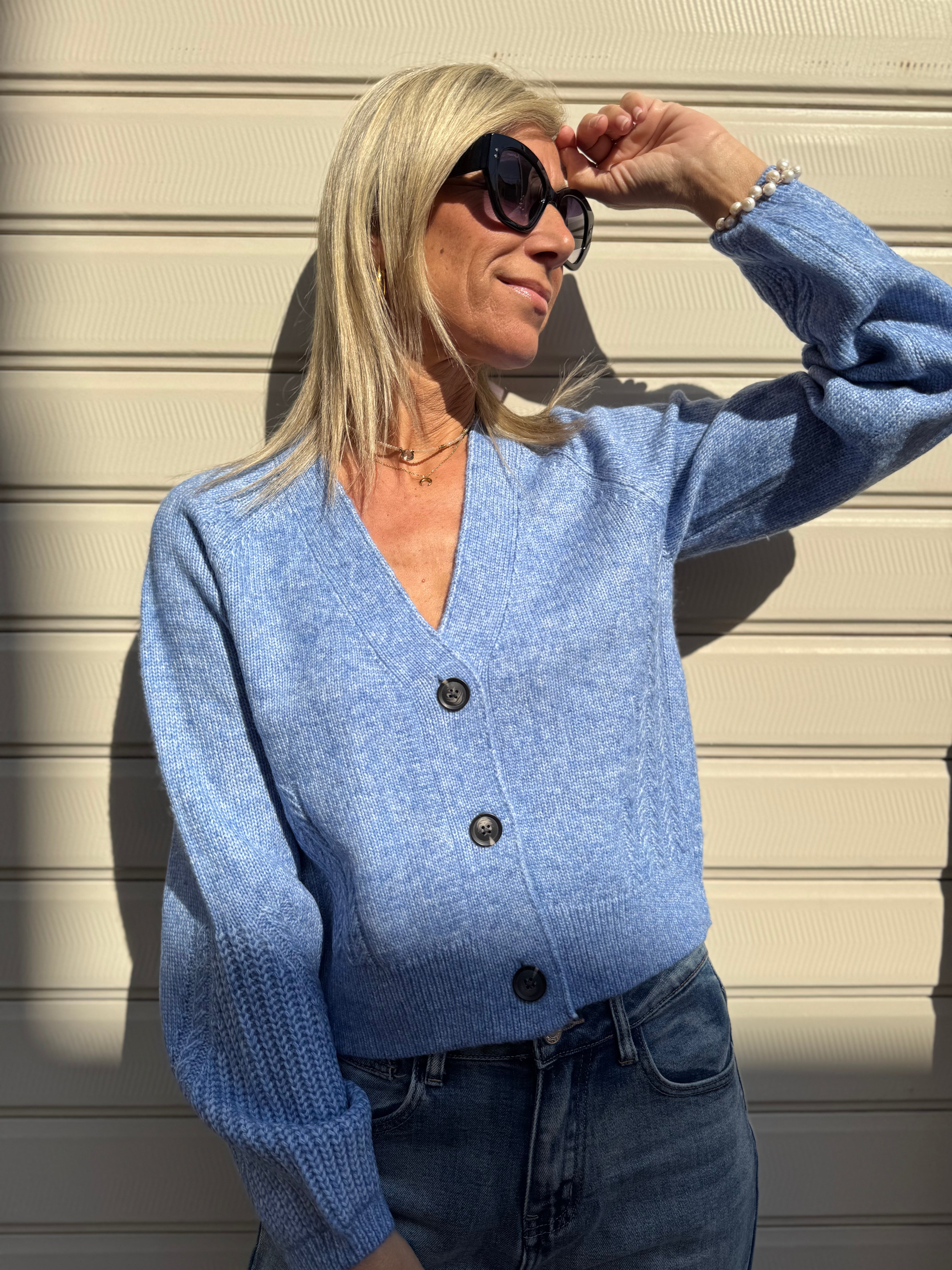 Cardigan treccia jdy