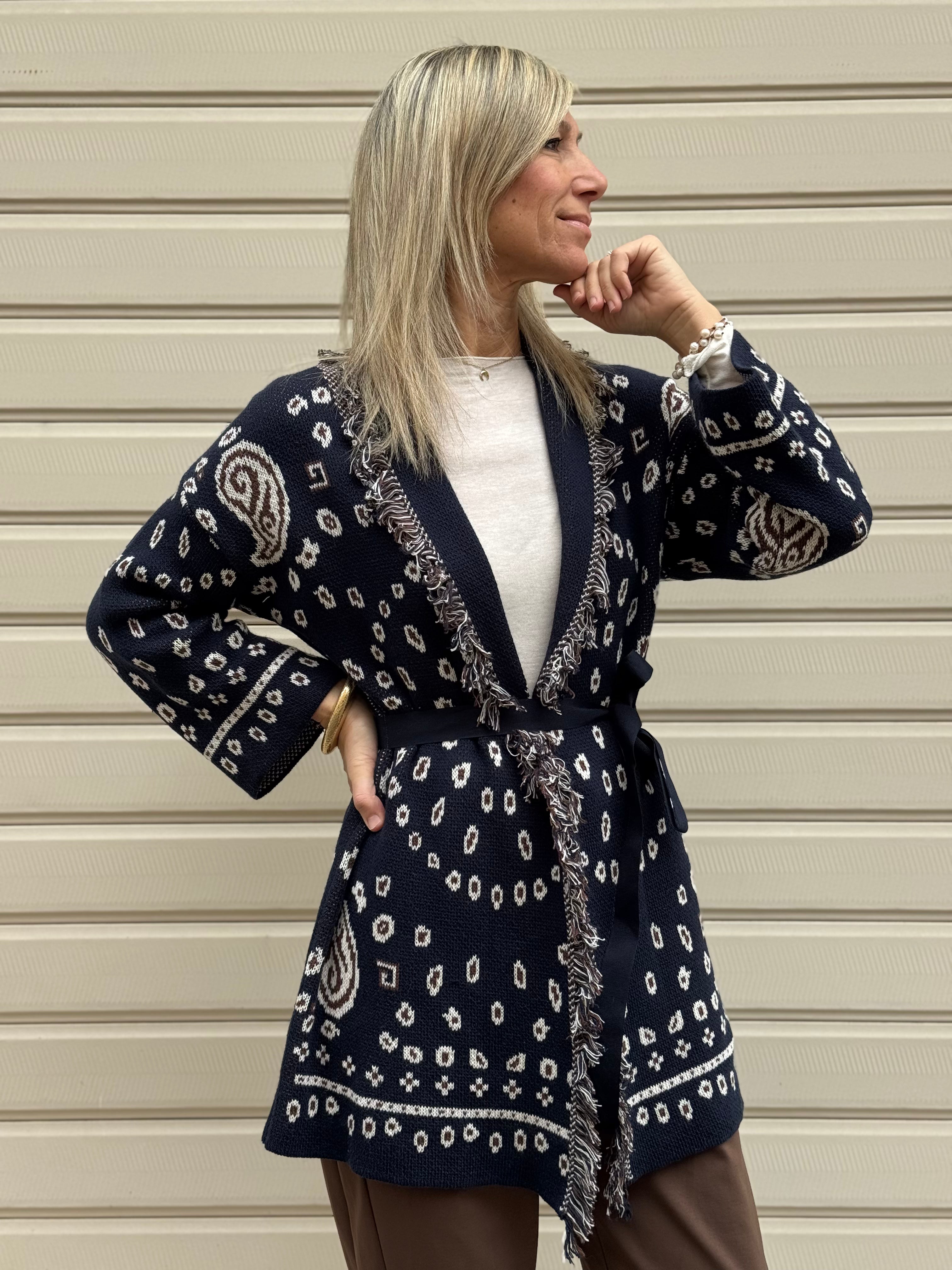 Cardigan frange adora