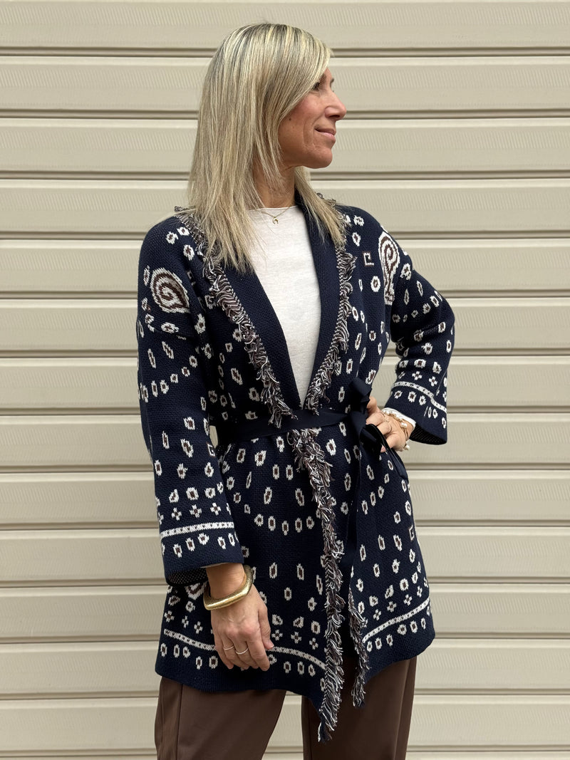 Cardigan frange adora