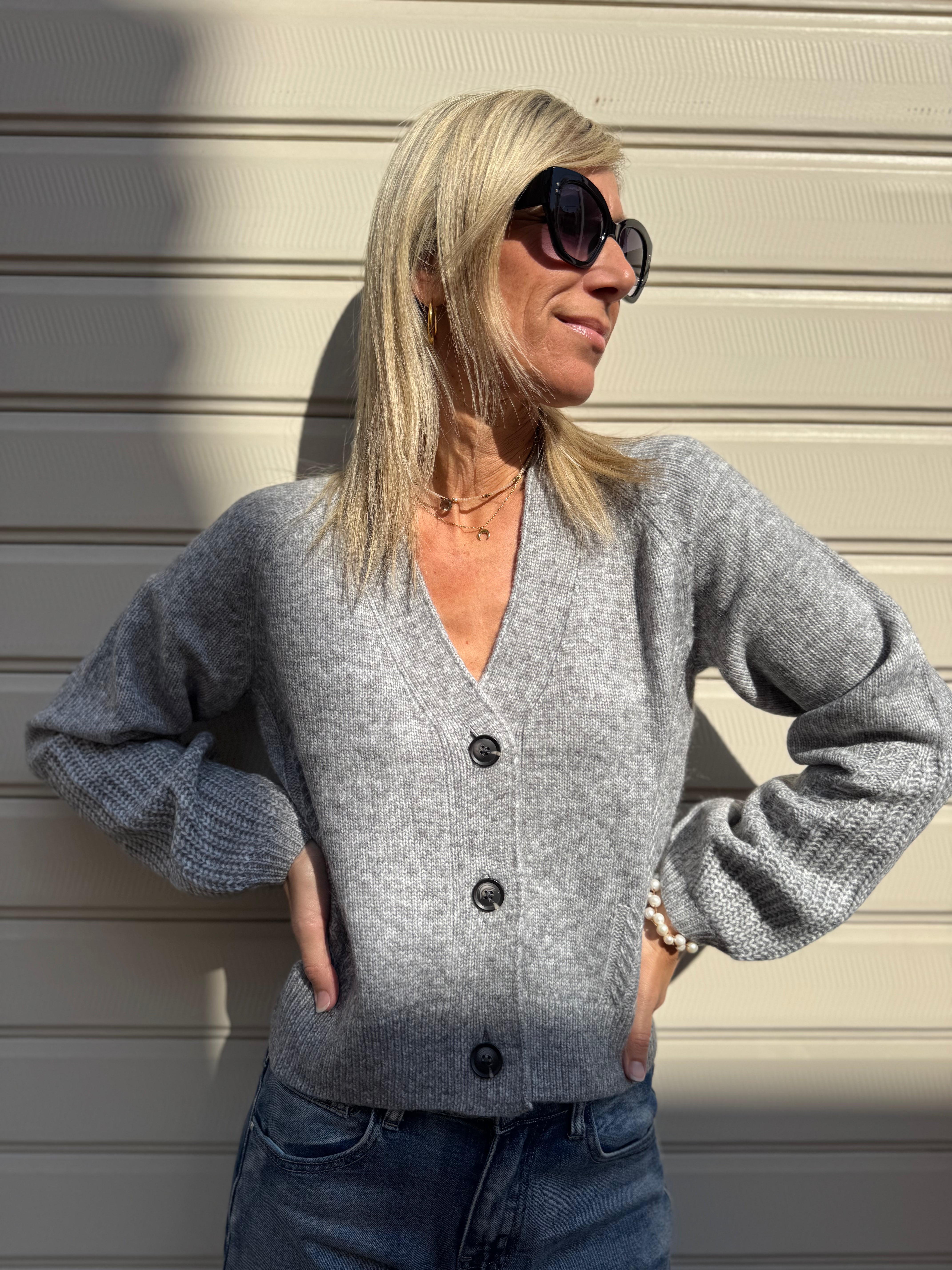Cardigan treccia jdy