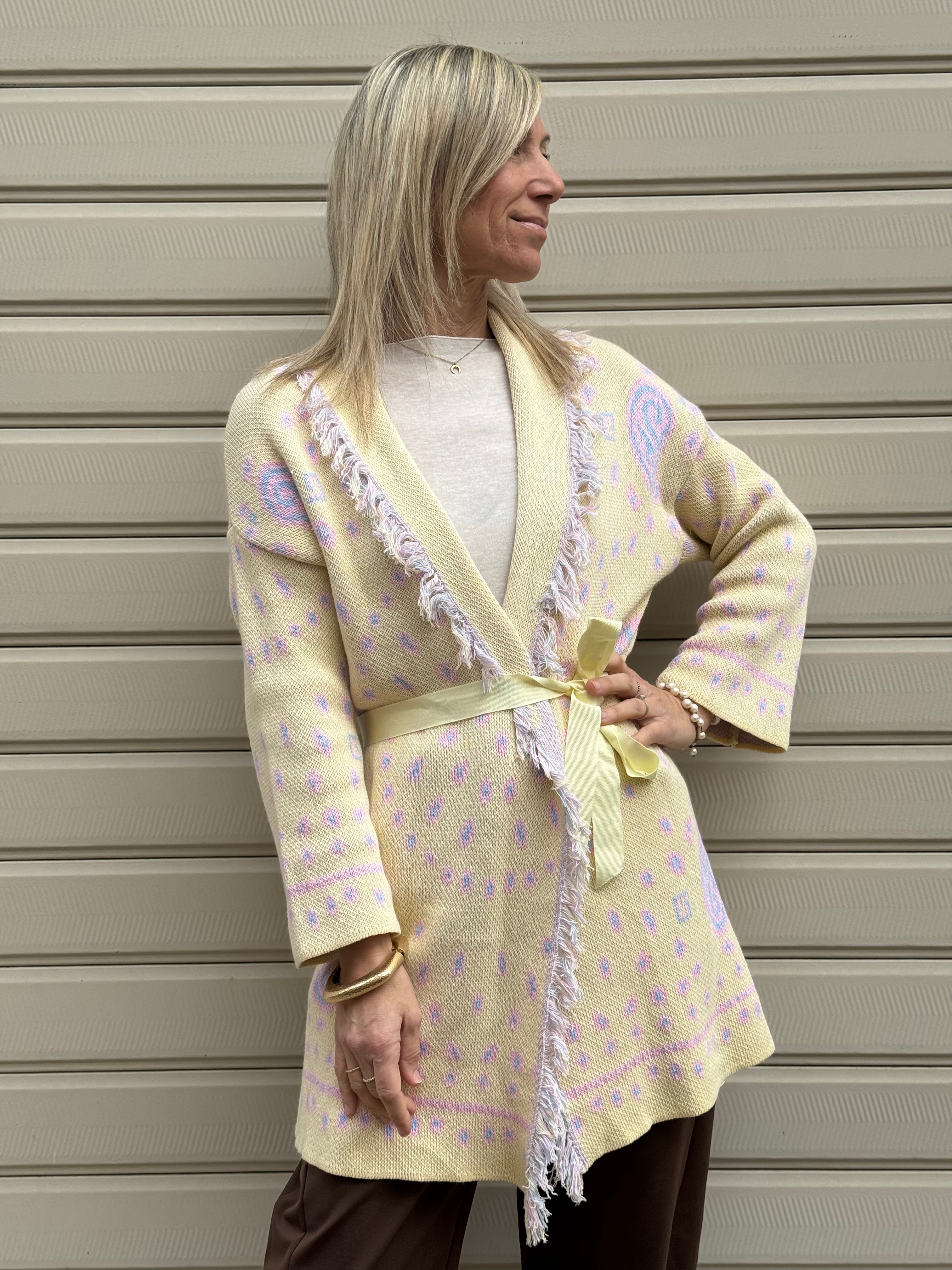 Cardigan frange adora