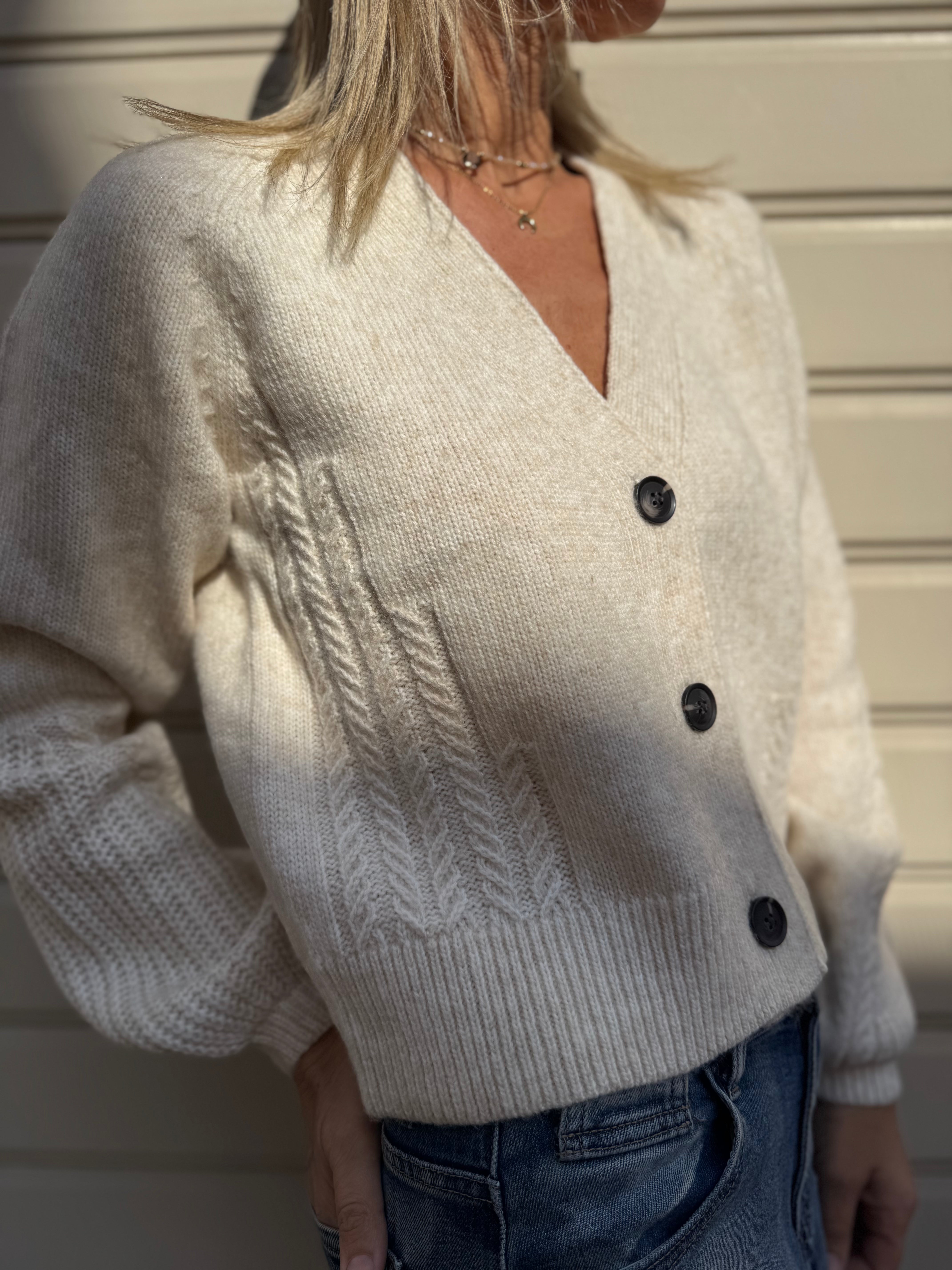 Cardigan treccia jdy
