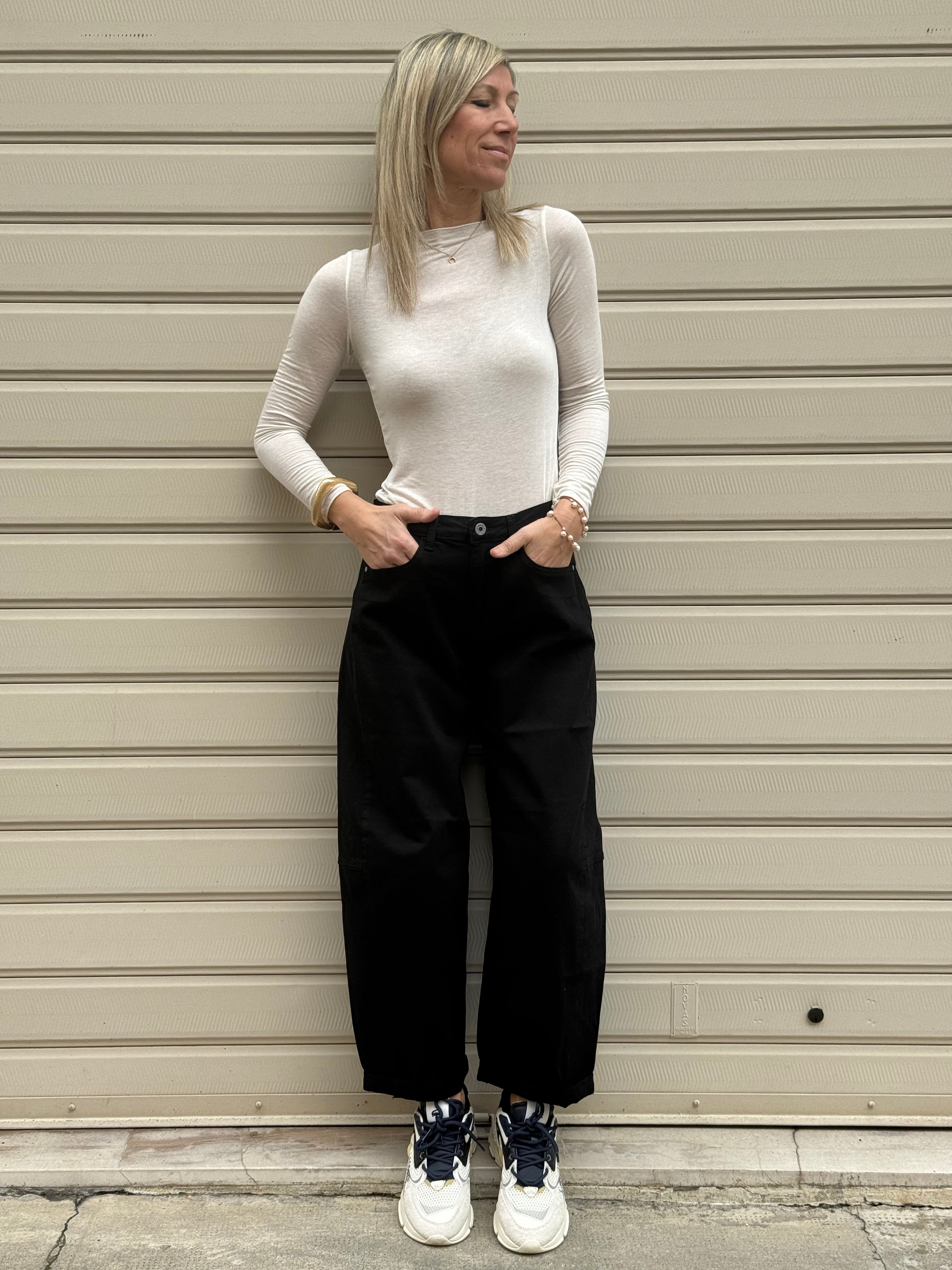 Pantalone barrel adora
