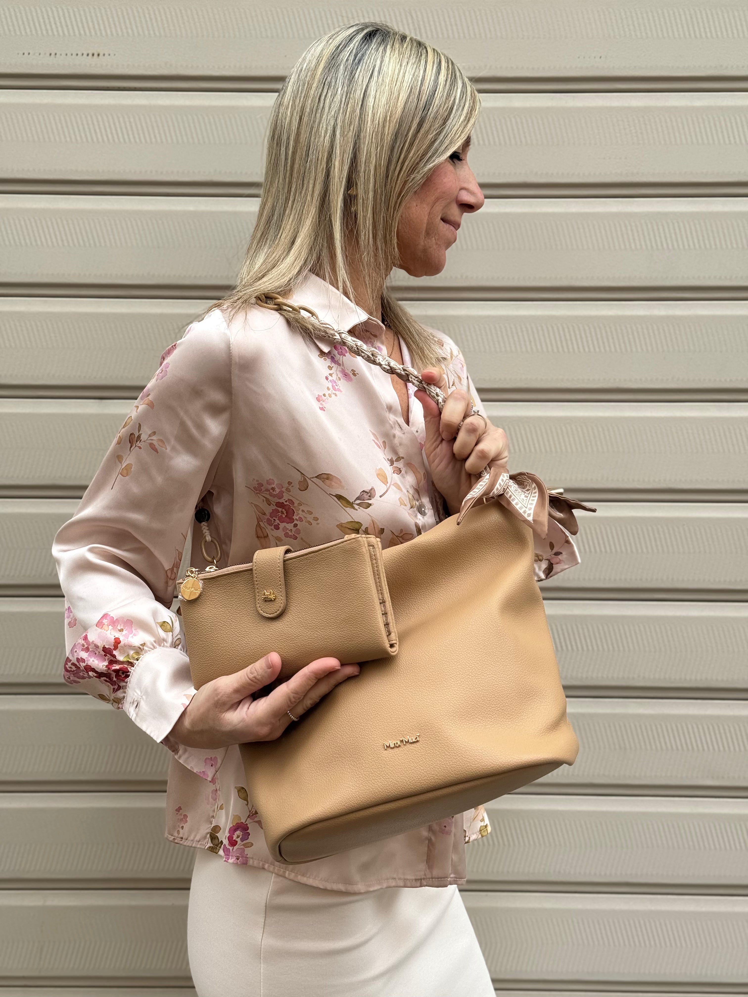 Portafoglio zip grande mimì