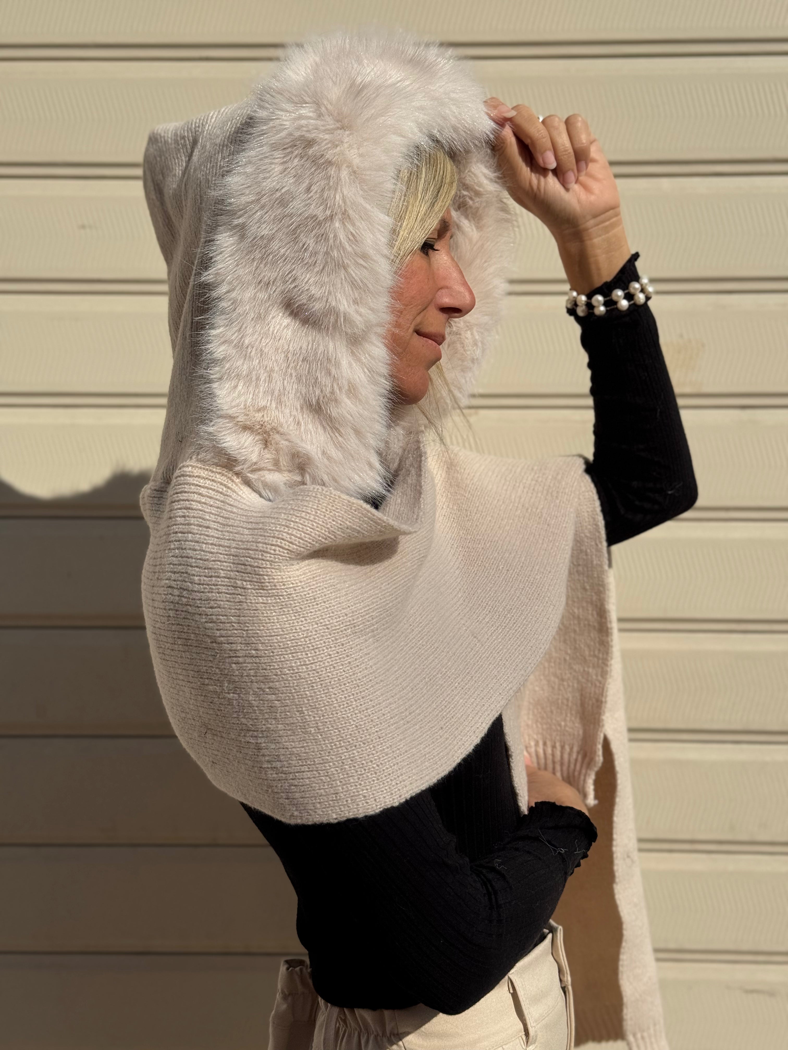 Sciarpa cappuccio adora