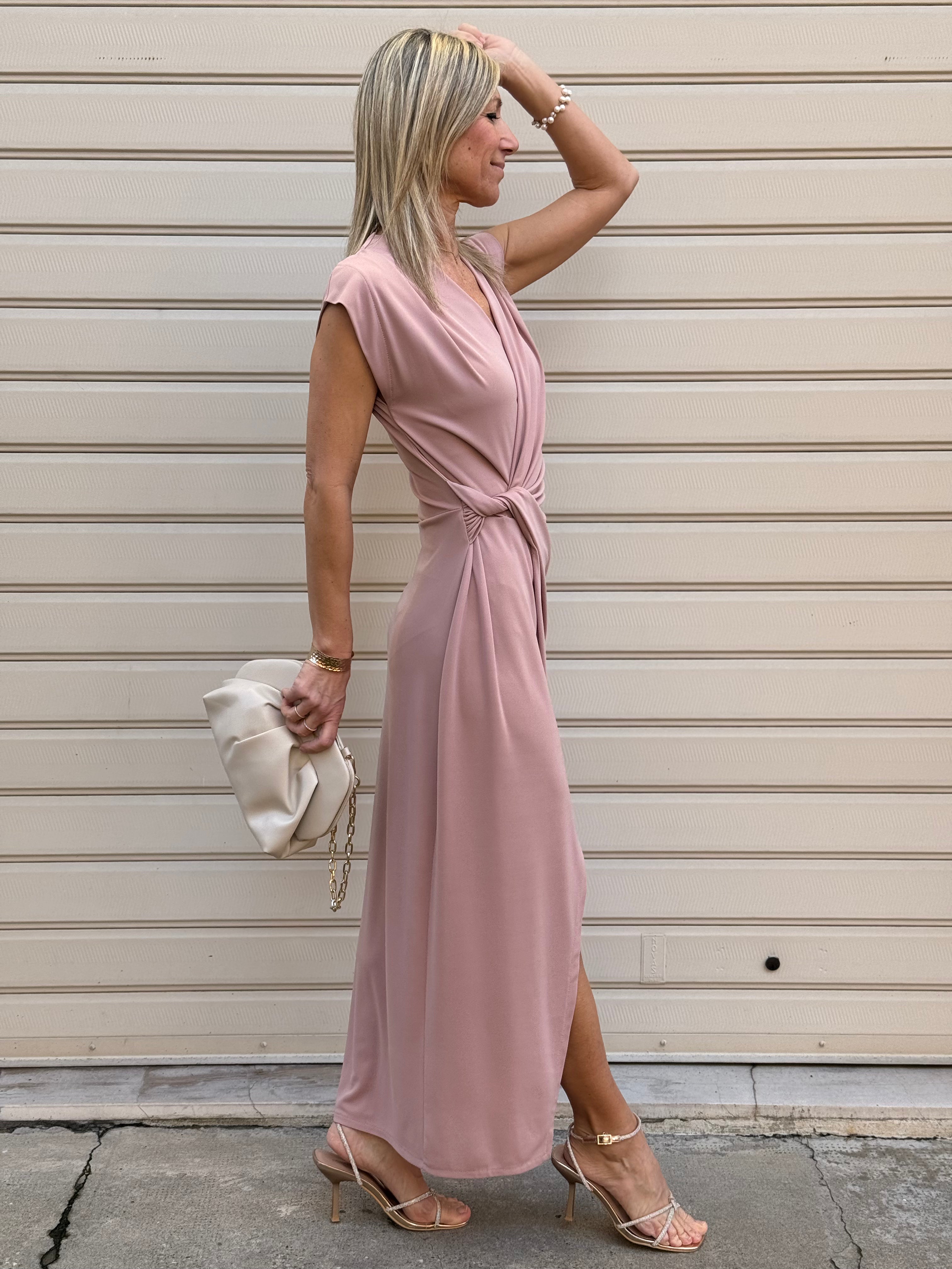 Abito lungo nodo imperial