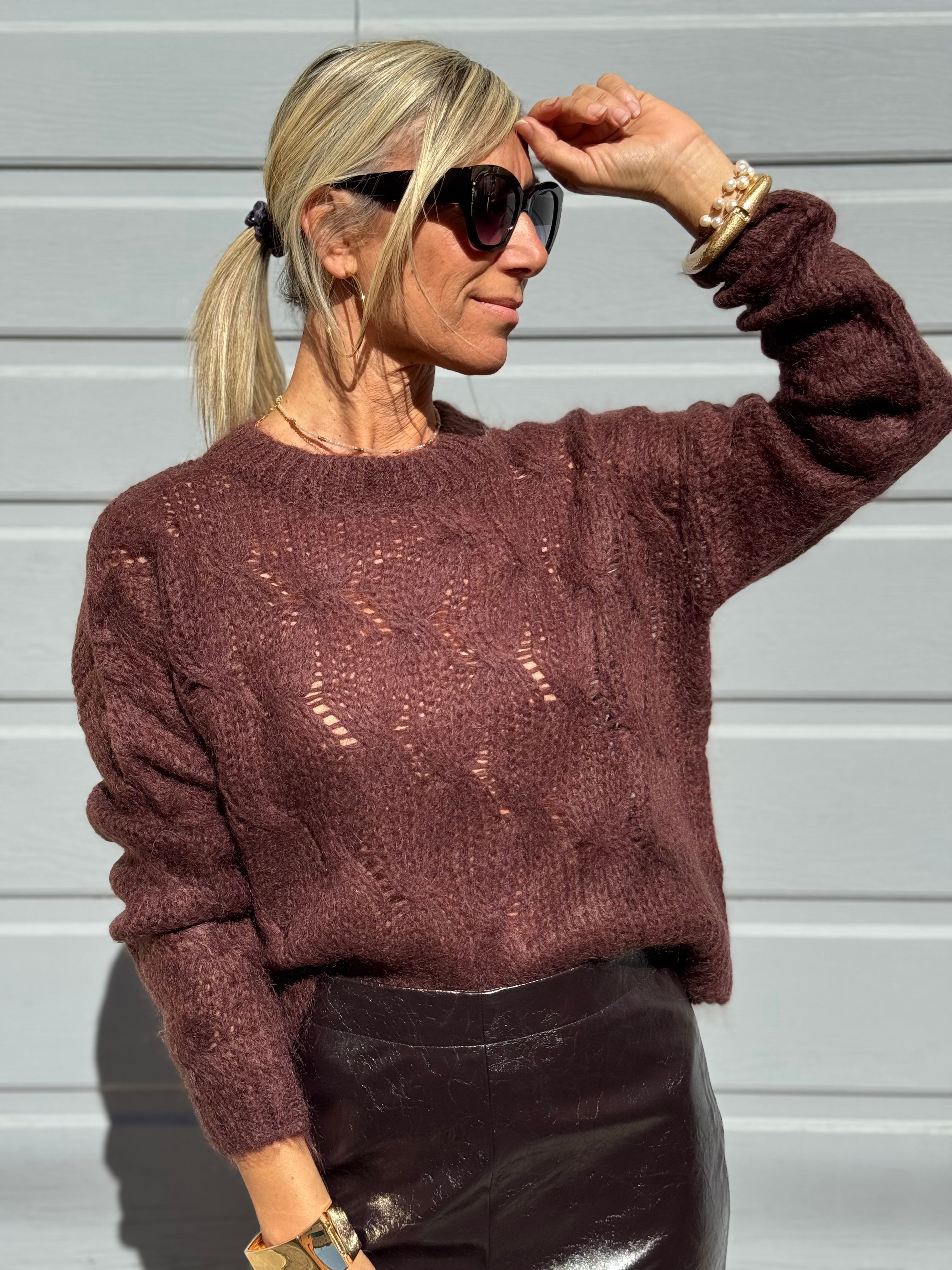 Maglia trecce kontatto