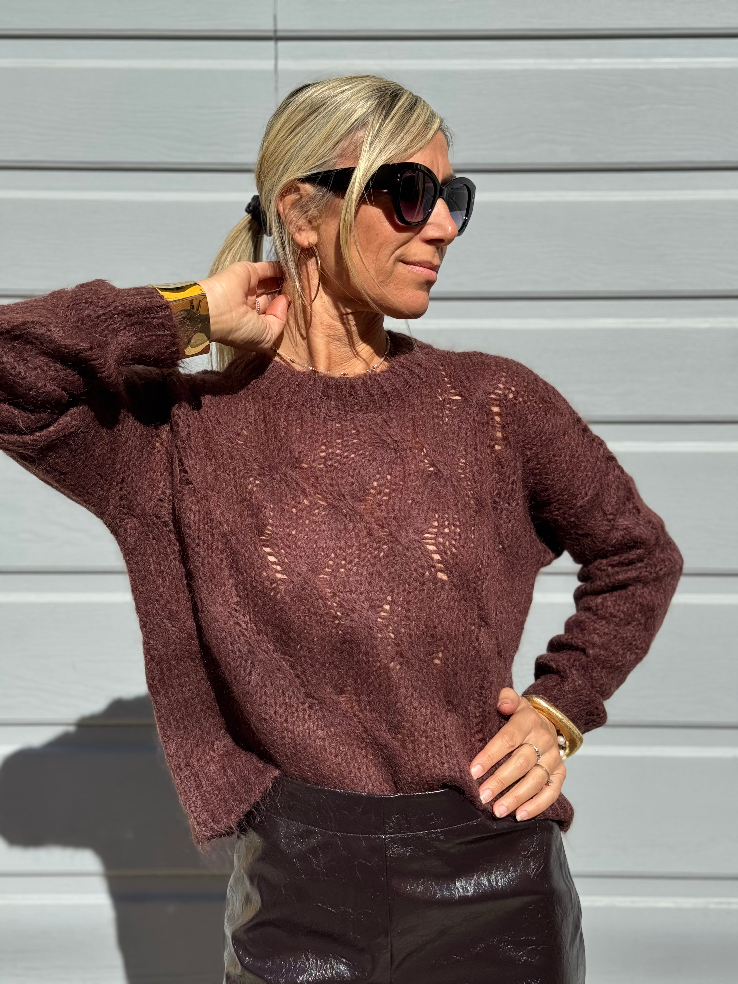 Maglia trecce kontatto