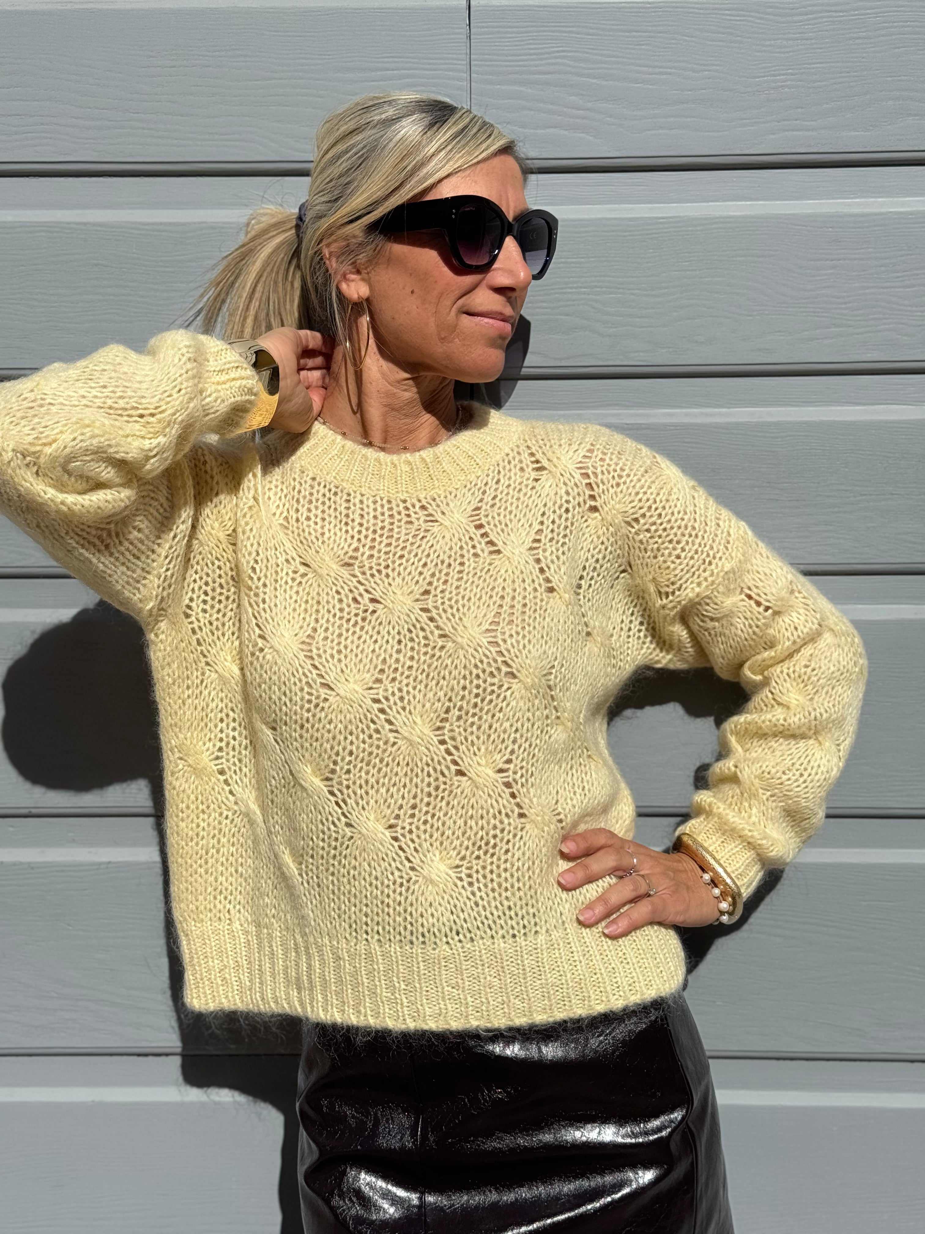 Maglia trecce kontatto